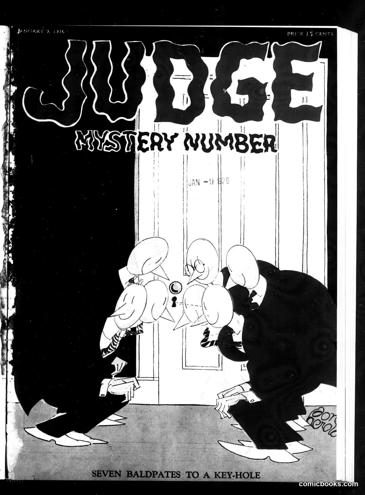 Judge — January 9, 1926 — page 1: Judge, 1926-01-09