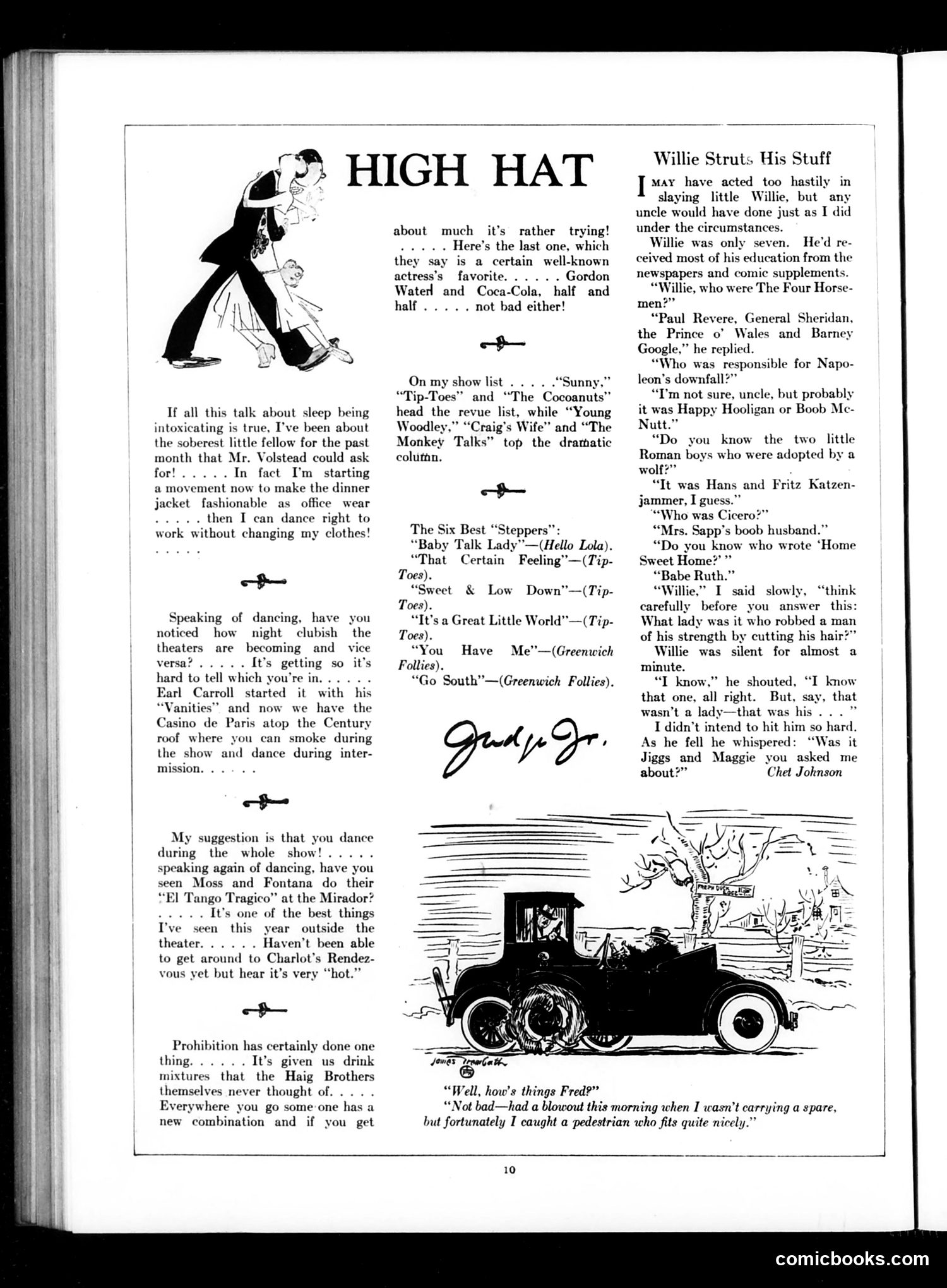 Judge — January 30, 1926 — page 12: Judge, 1926-01-30