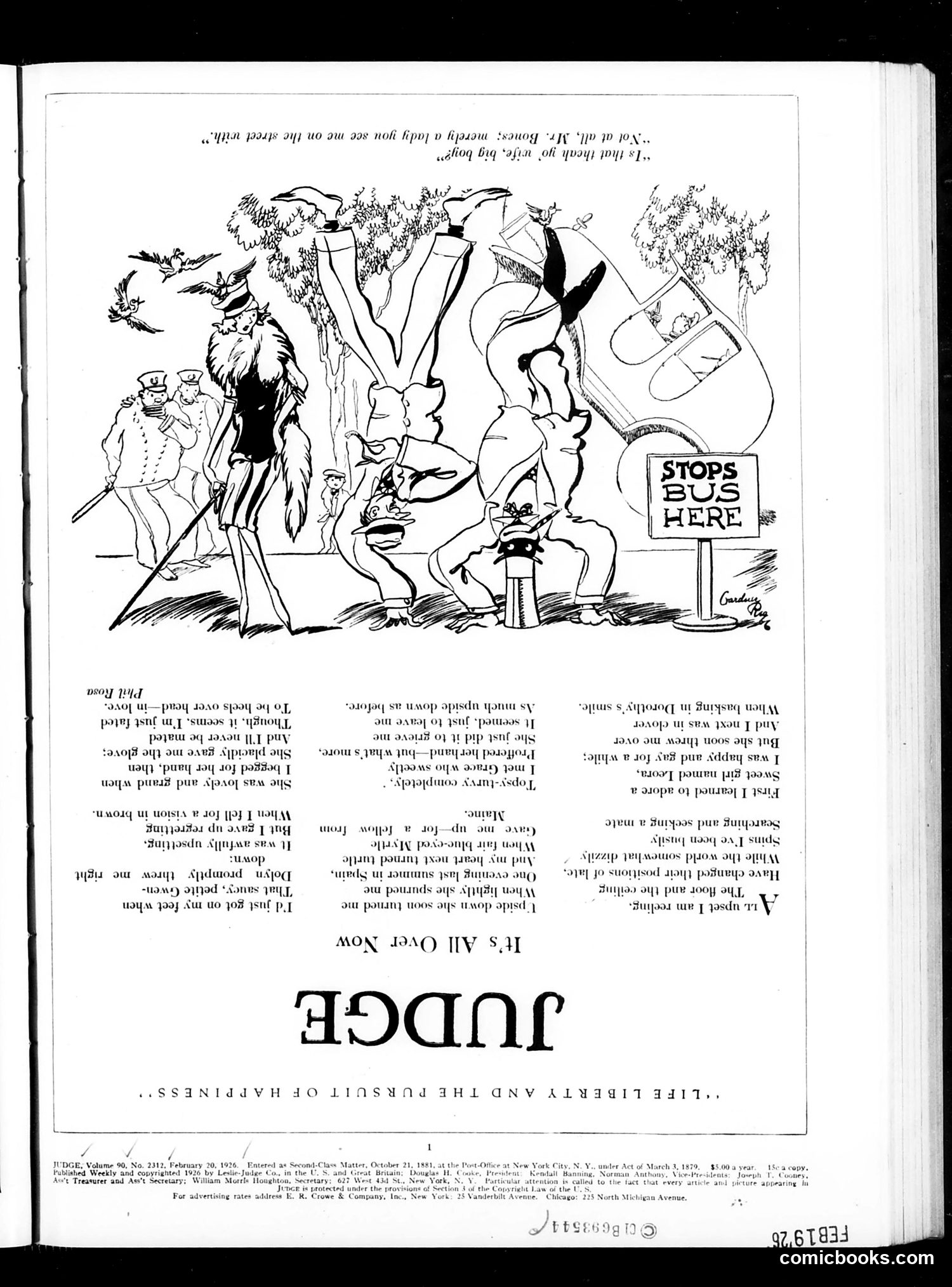 Judge — February 20, 1926 — page 3: Judge, 1926-02-20