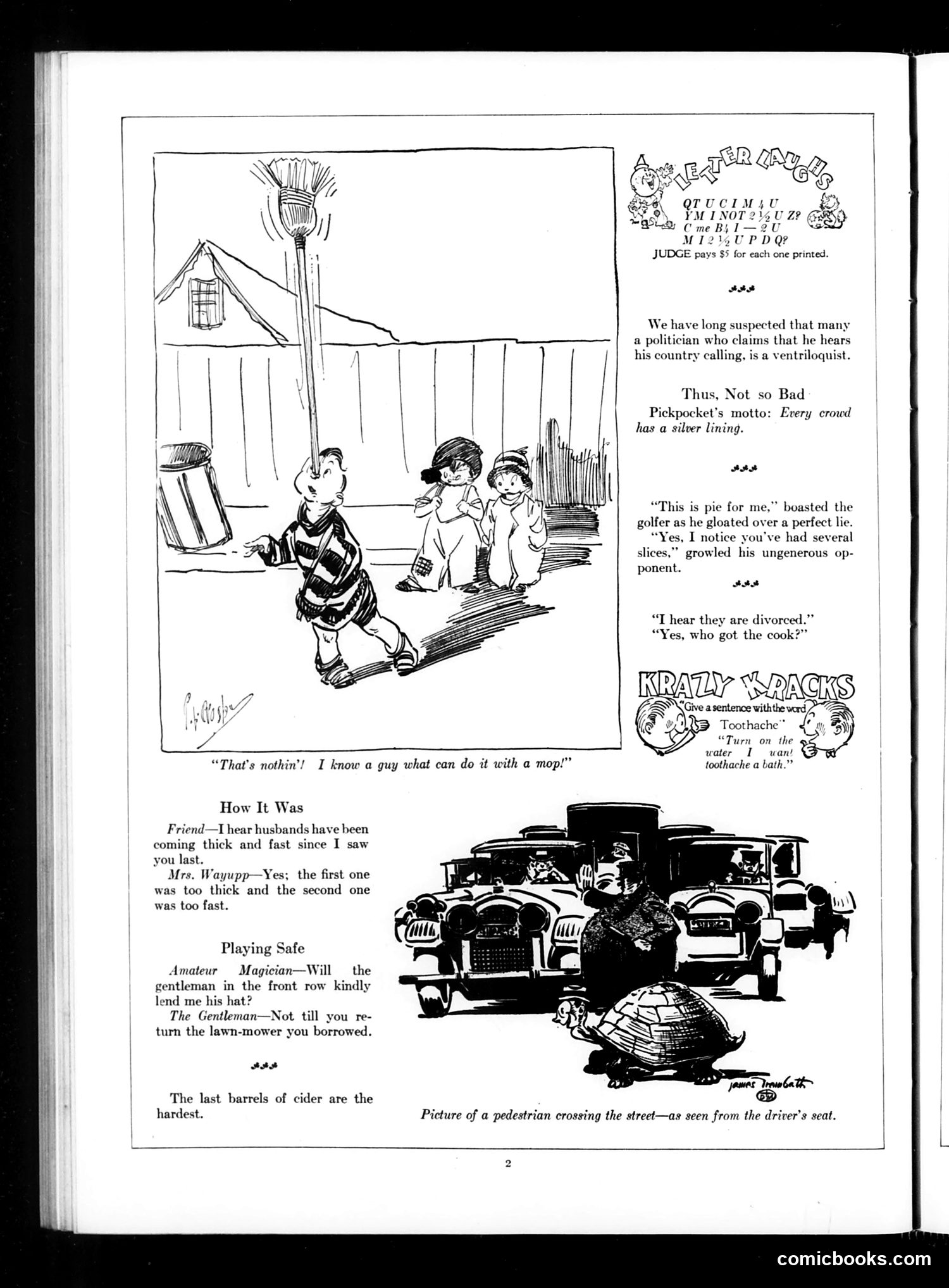 Judge — February 27, 1926 — page 4: Judge, 1926-02-27