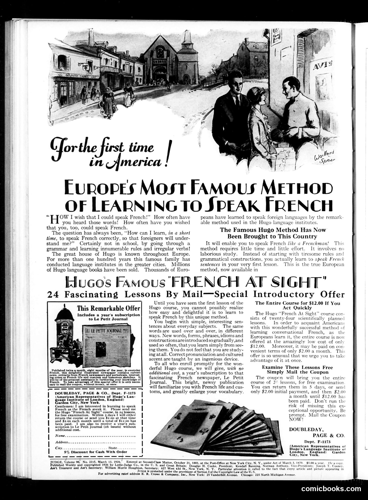 Judge — March 13, 1926 — page 2: Judge, 1926-03-13