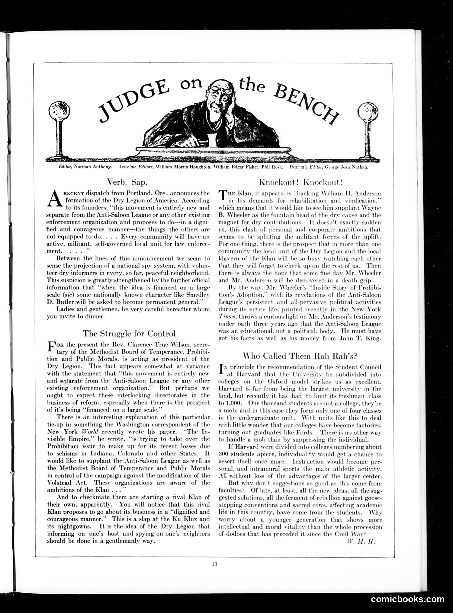 Judge — April 24, 1926 — page 15: Judge, 1926-04-24