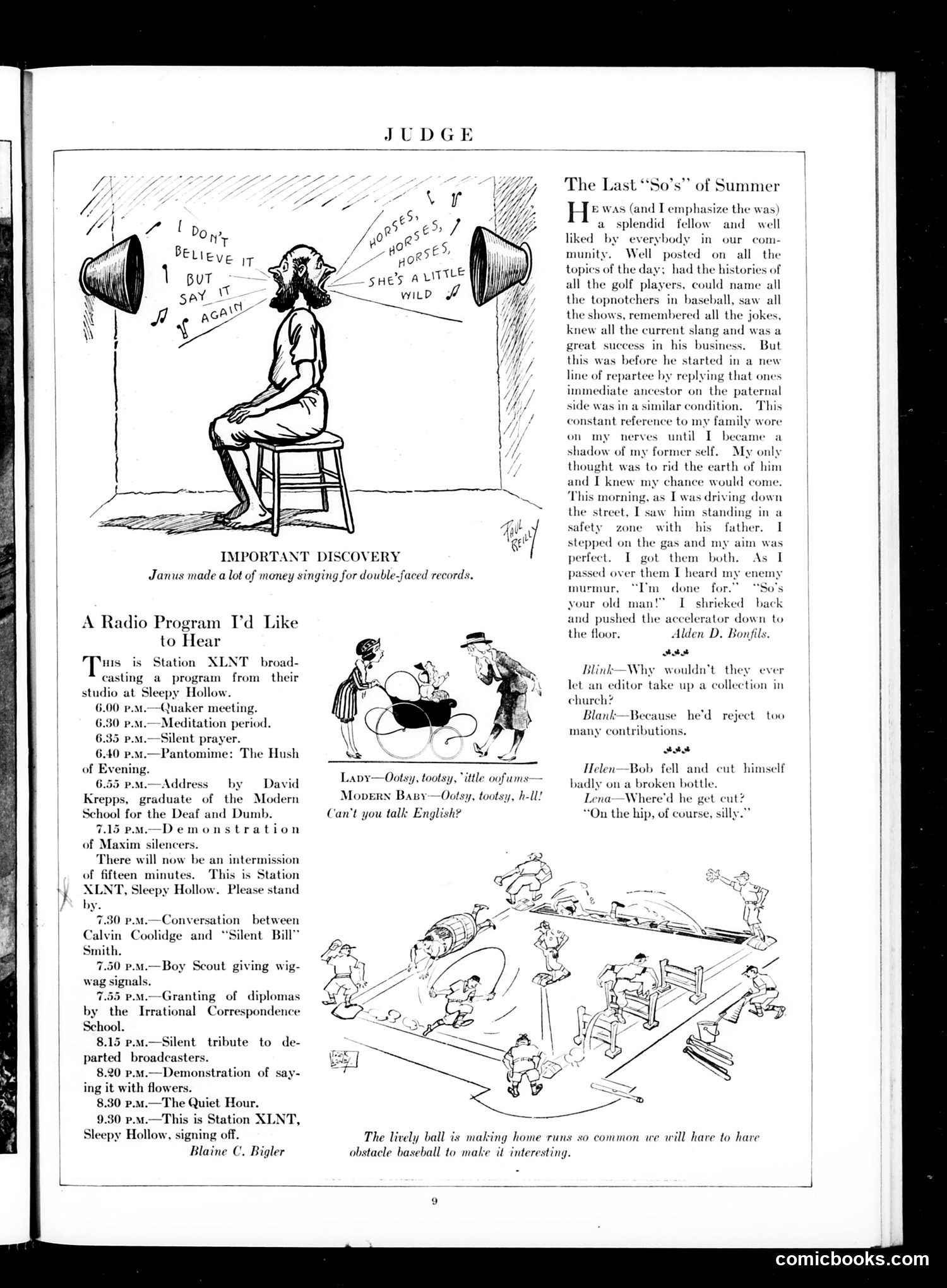 Judge — May 29, 1926 — page 11: Judge, 1926-05-29
