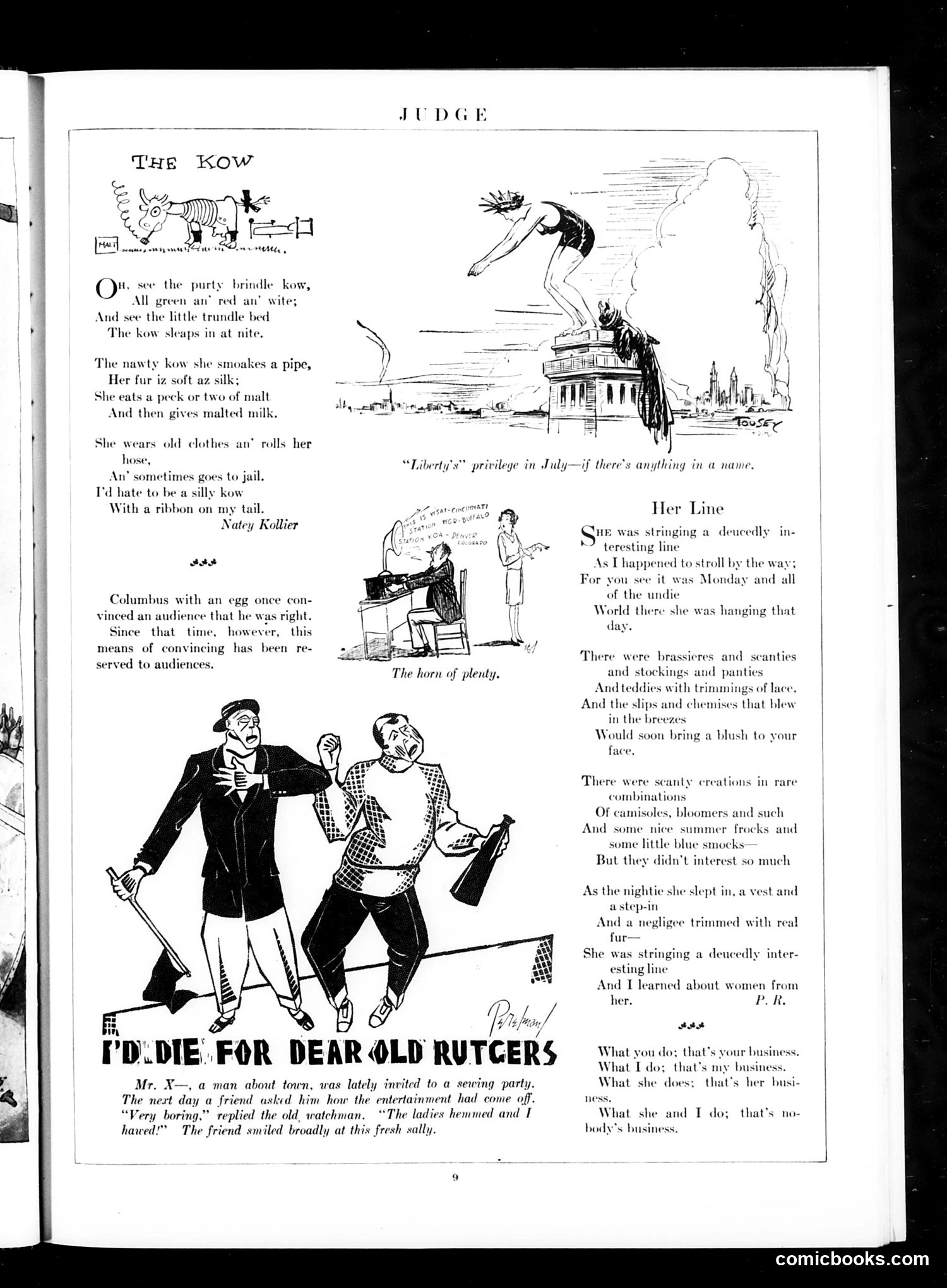 Judge — June 26, 1926 — page 11: Judge, 1926-06-26