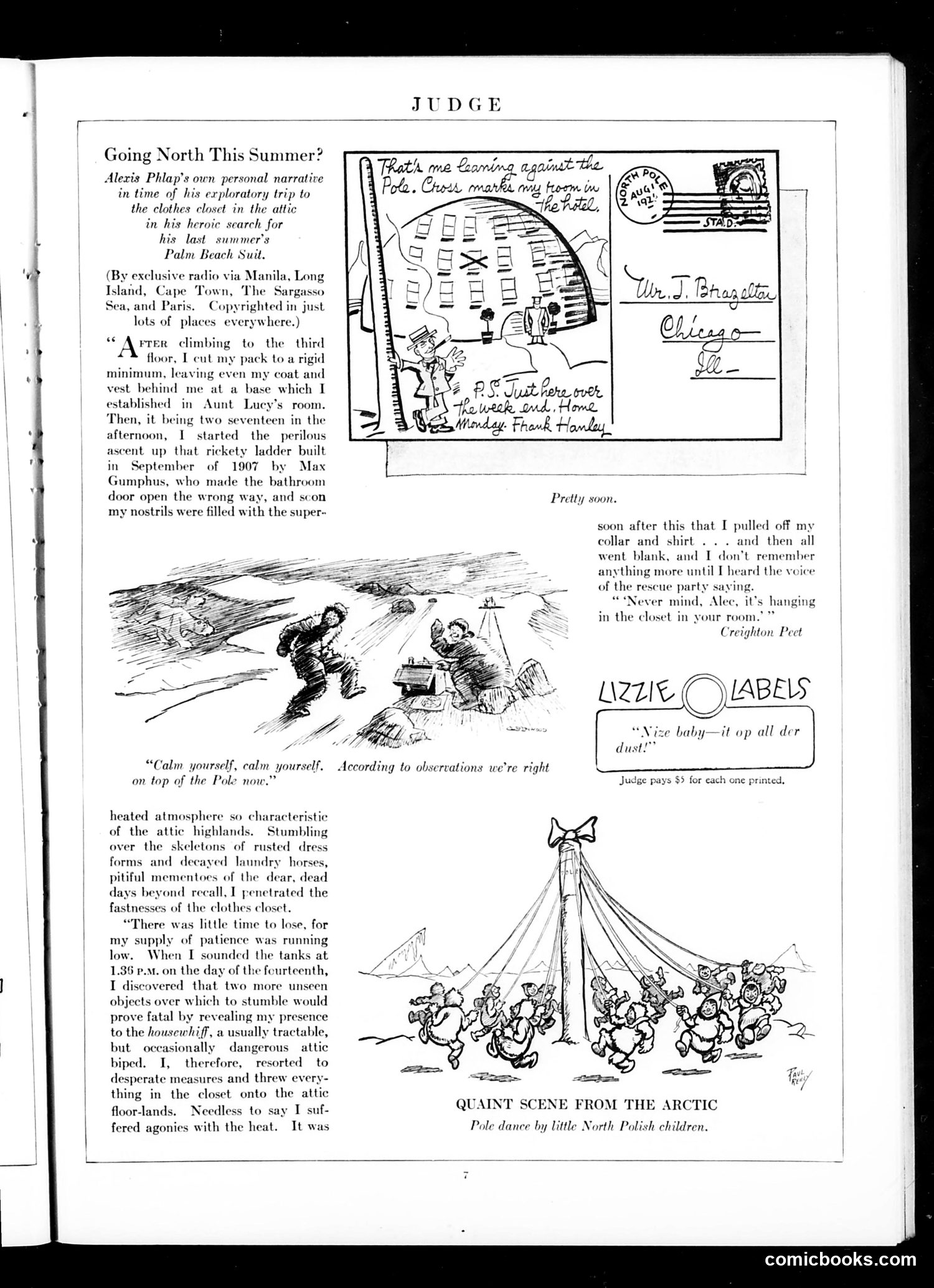Judge — July 3, 1926 — page 9: Judge, 1926-07-03