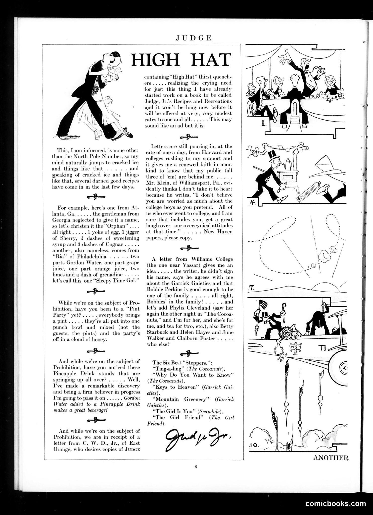 Judge — July 3, 1926 — page 10: Judge, 1926-07-03