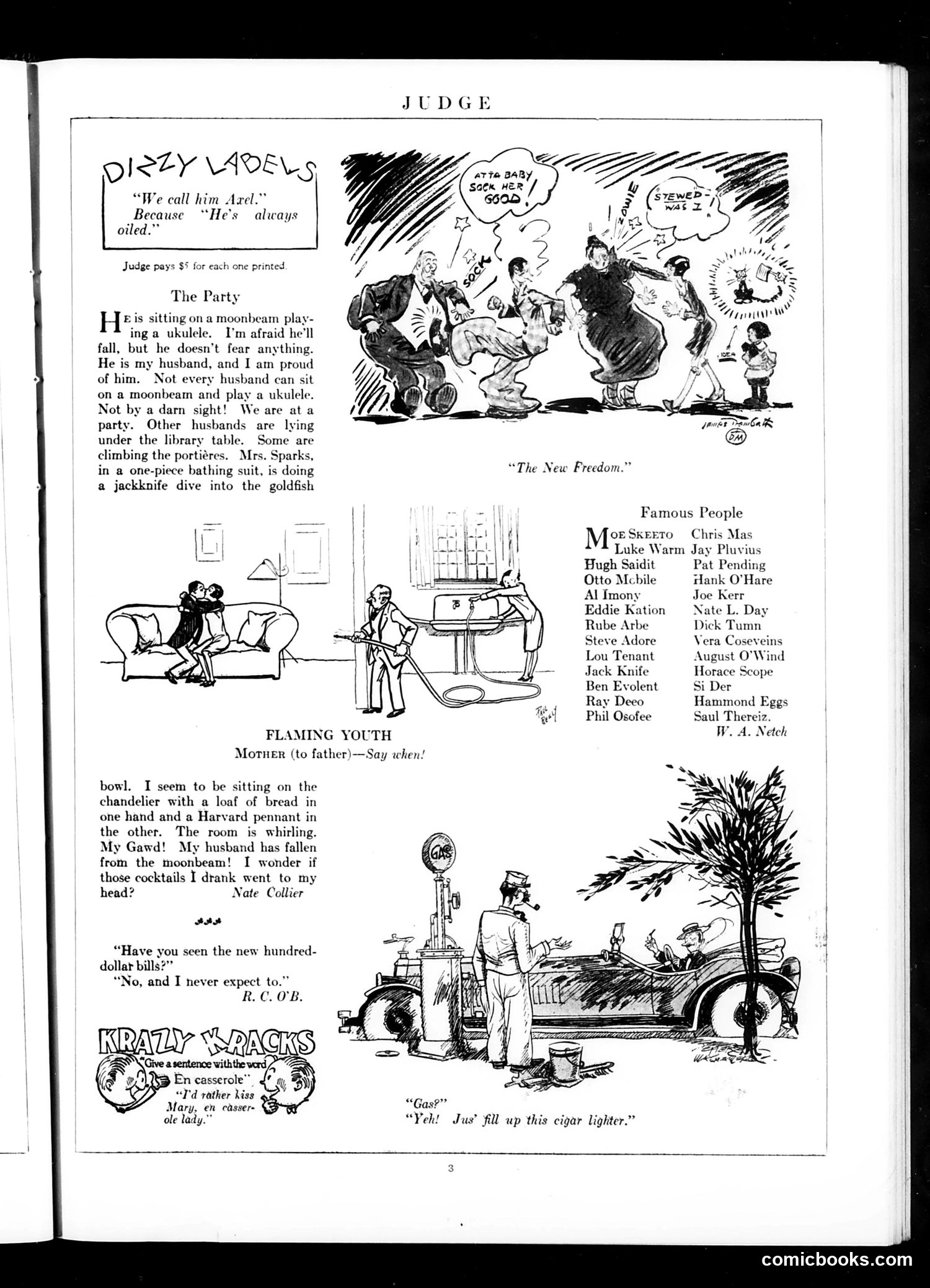 Judge — July 17, 1926 — page 5: Judge, 1926-07-17
