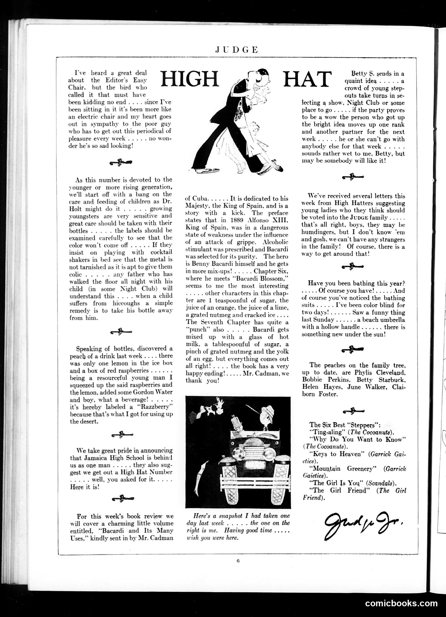 Judge — July 17, 1926 — page 8: Judge, 1926-07-17