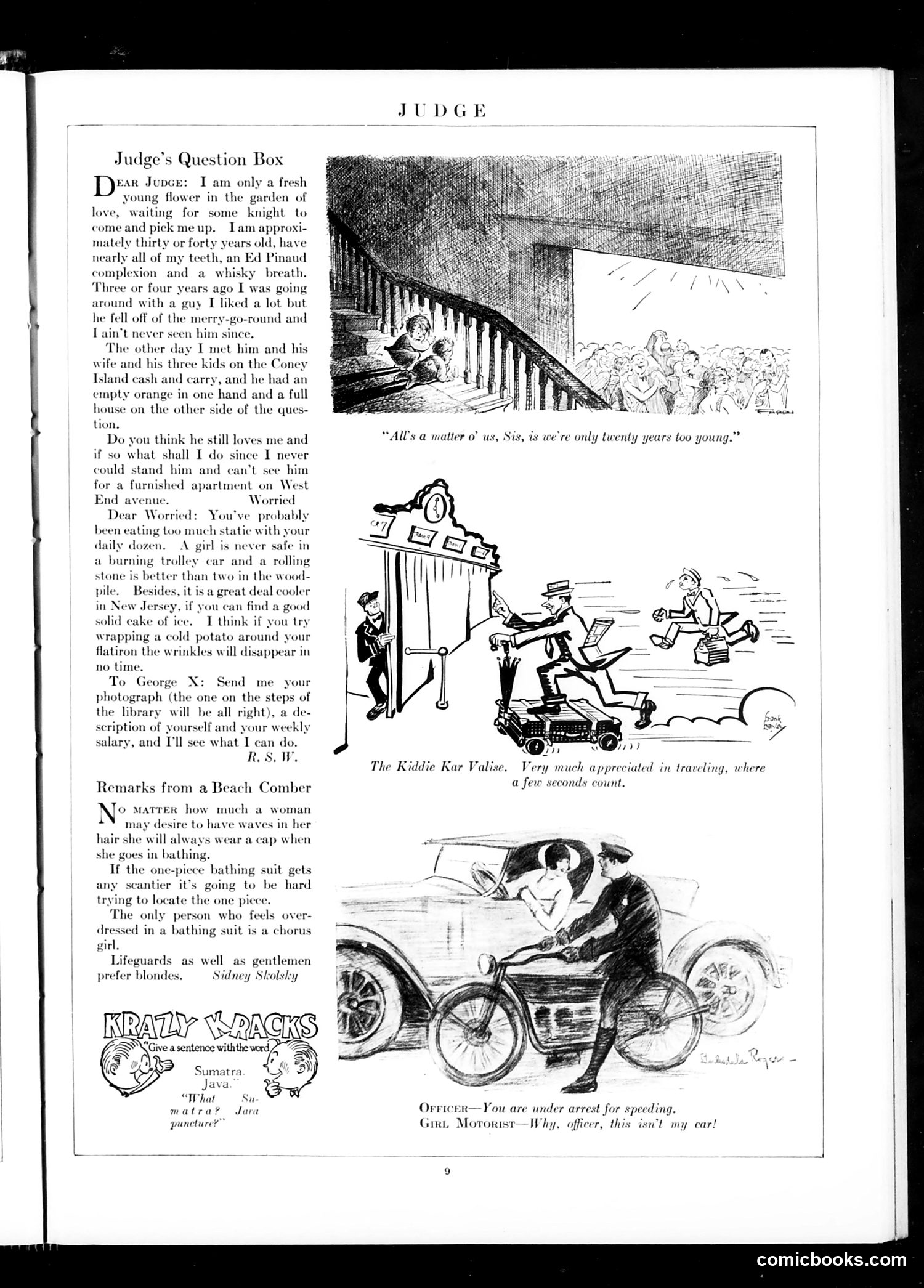 Judge — August 7, 1926 — page 11: Judge, 1926-08-07