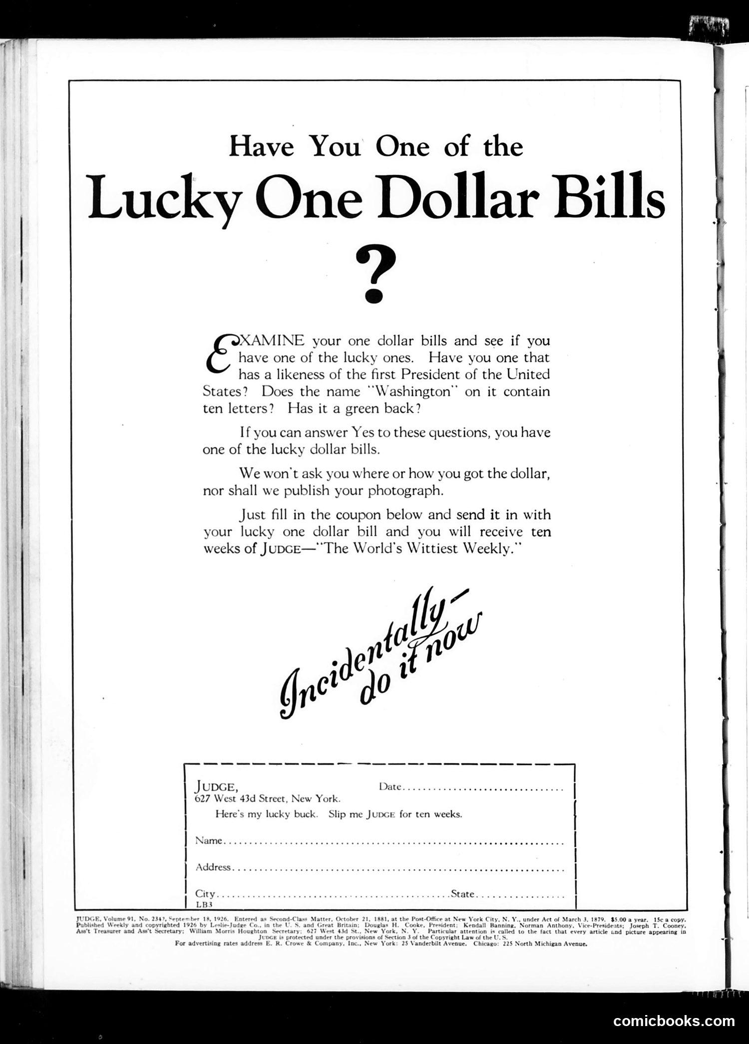Judge — September 18, 1926 — page 2: Judge, 1926-09-18