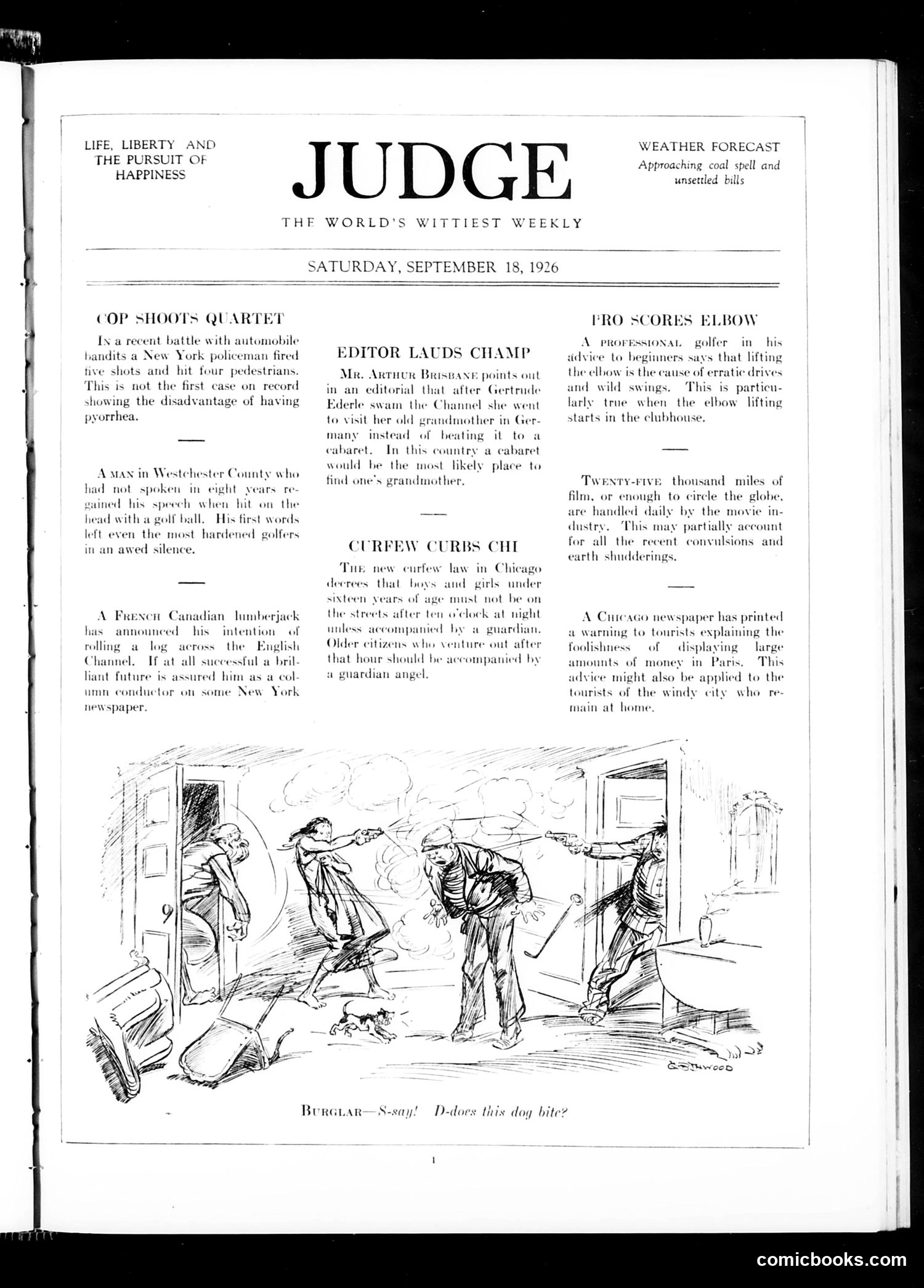 Judge — September 18, 1926 — page 3: Judge, 1926-09-18