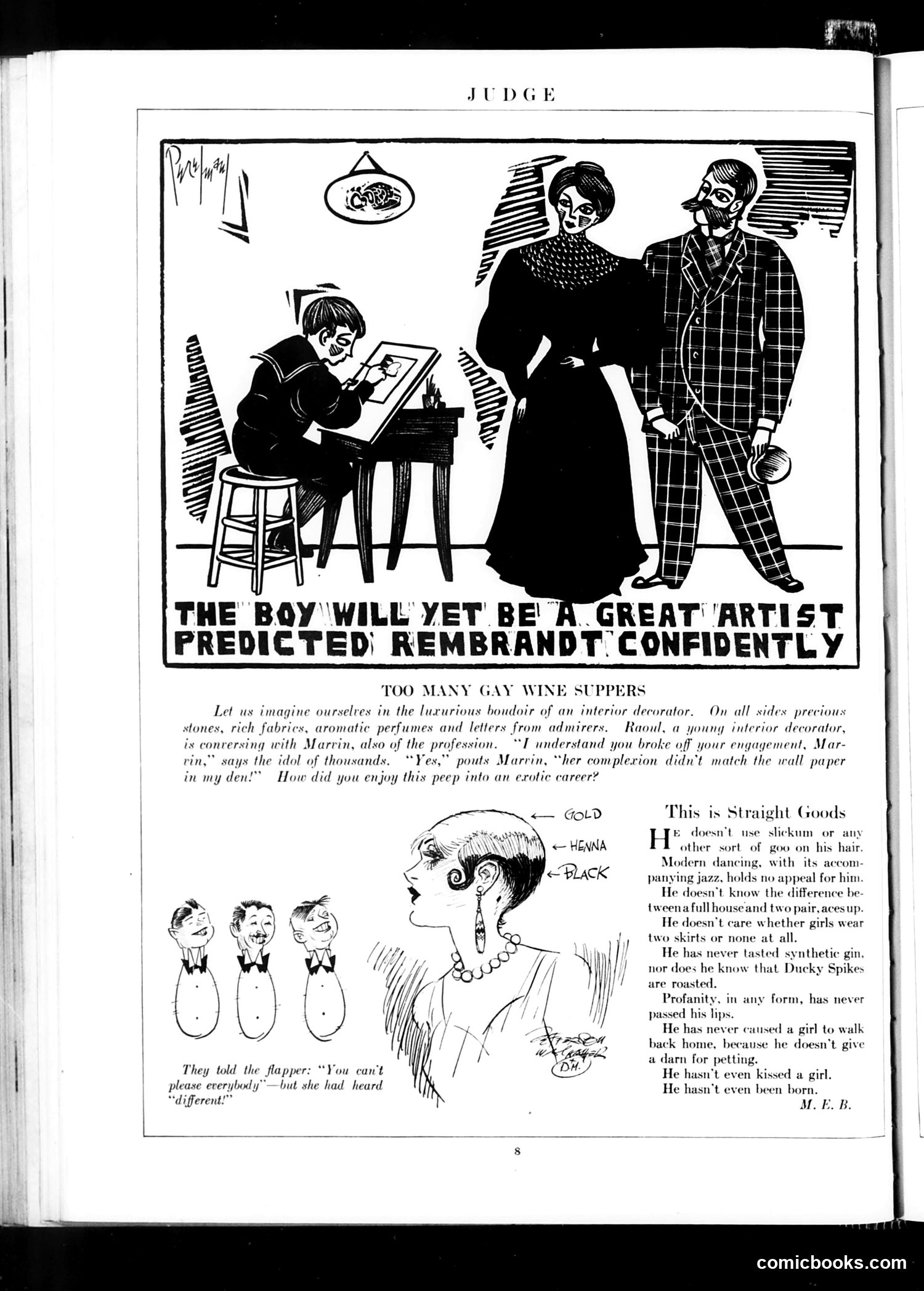 Judge — September 25, 1926 — page 10: Judge, 1926-09-25