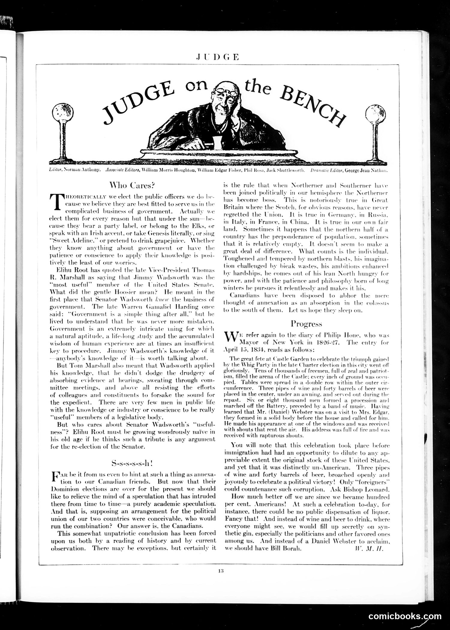 Judge — September 25, 1926 — page 15: Judge, 1926-09-25