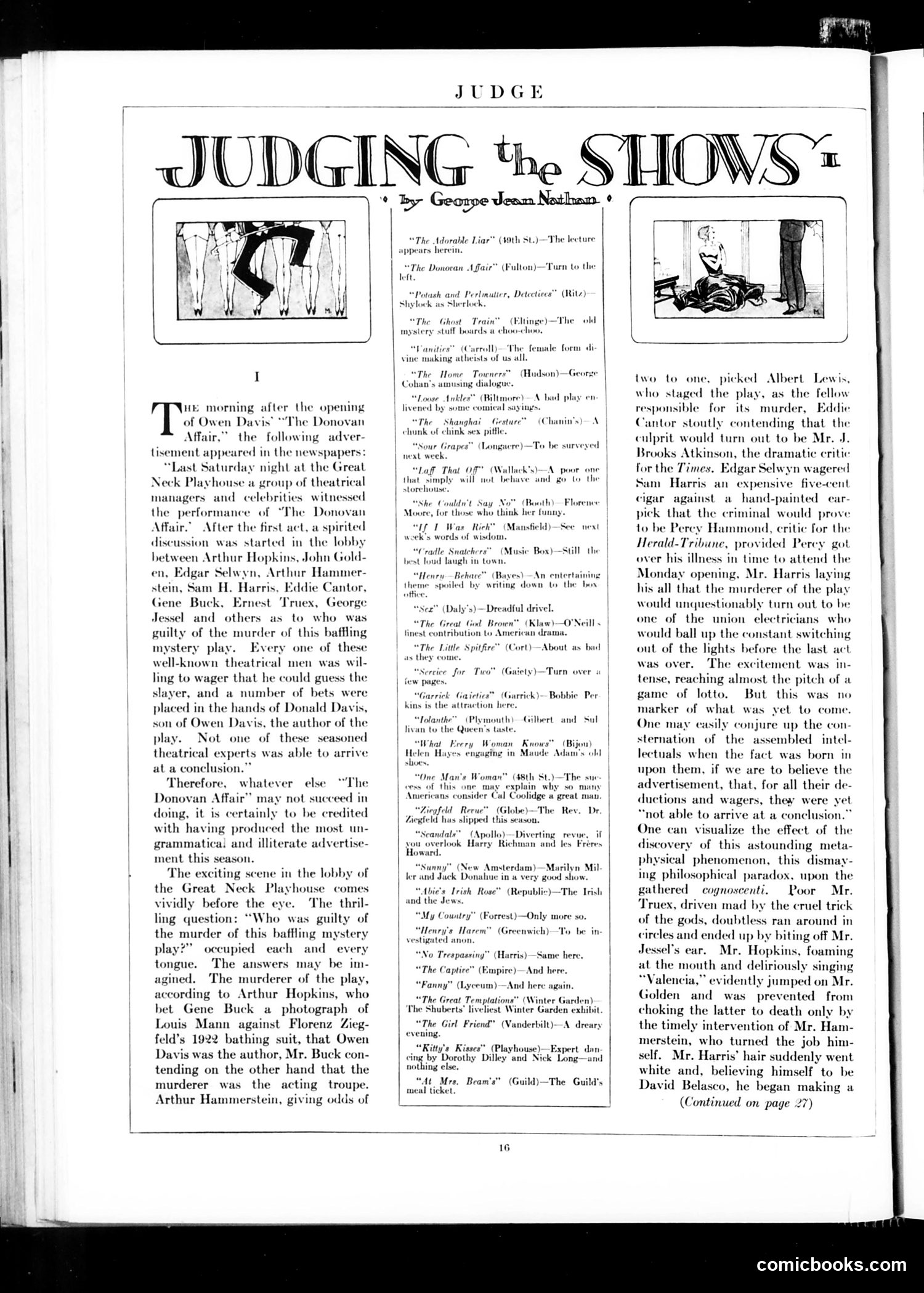 Judge — September 25, 1926 — page 18: Judge, 1926-09-25