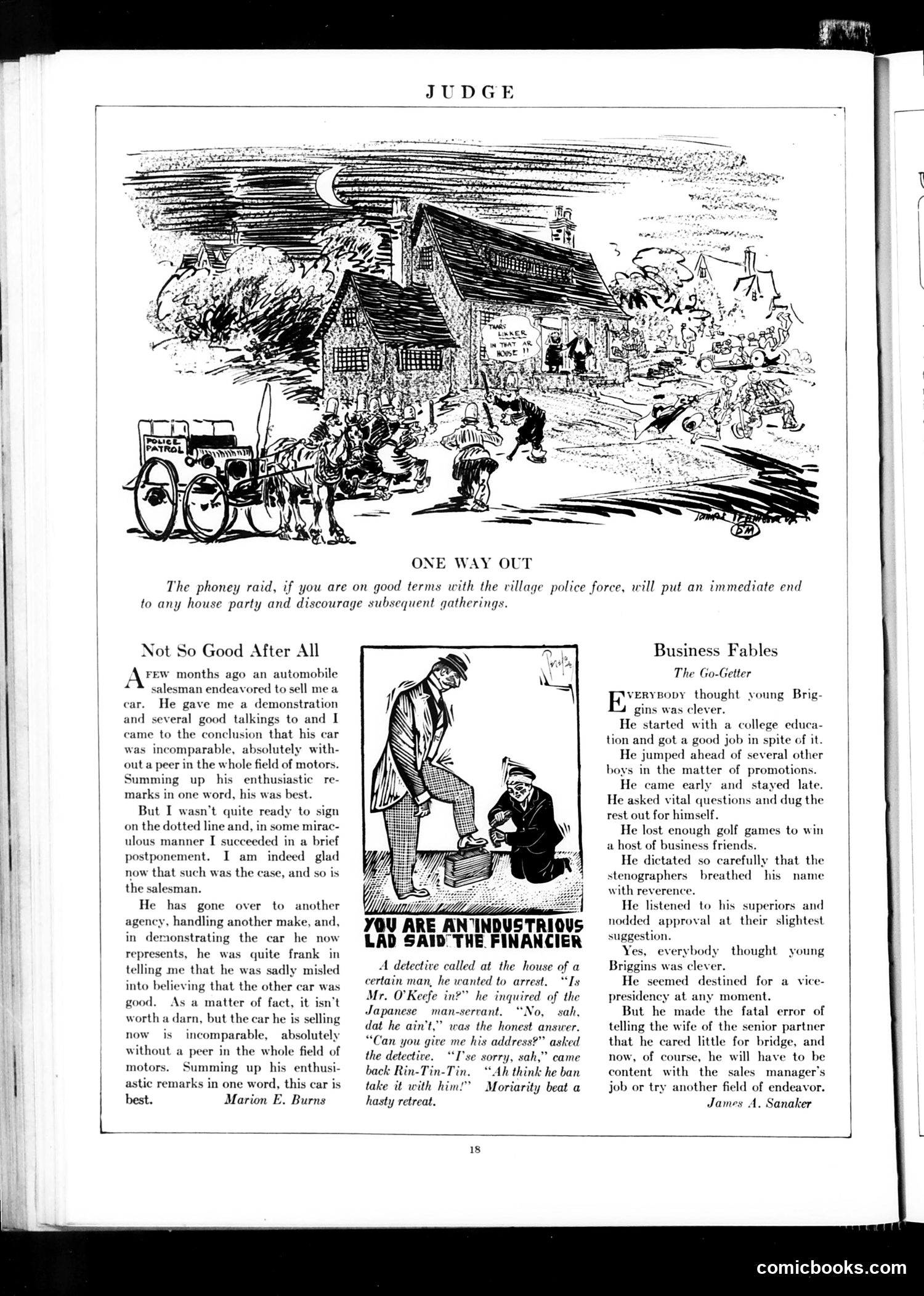 Judge — September 25, 1926 — page 20: Judge, 1926-09-25