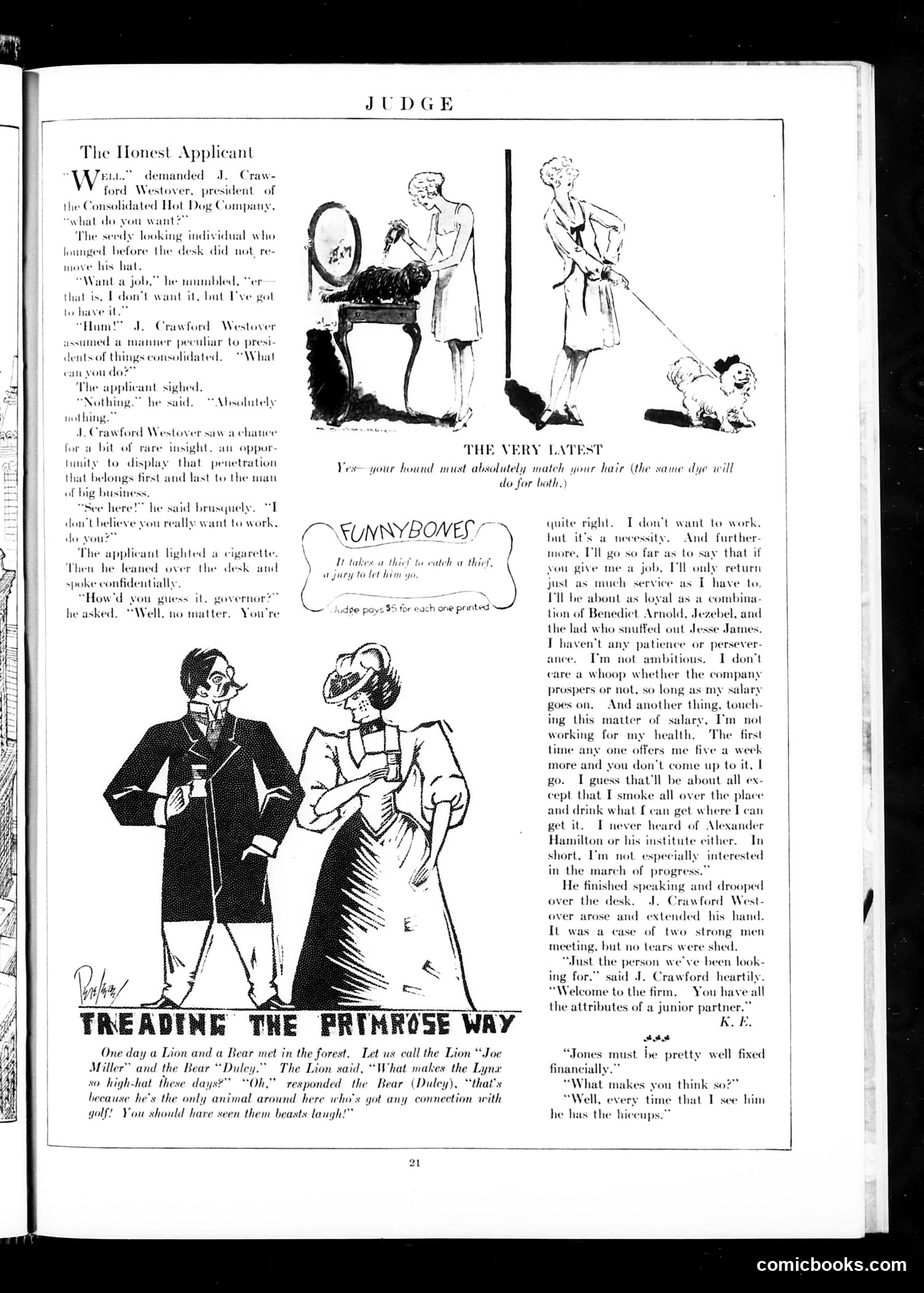 Judge — September 25, 1926 — page 23: Judge, 1926-09-25