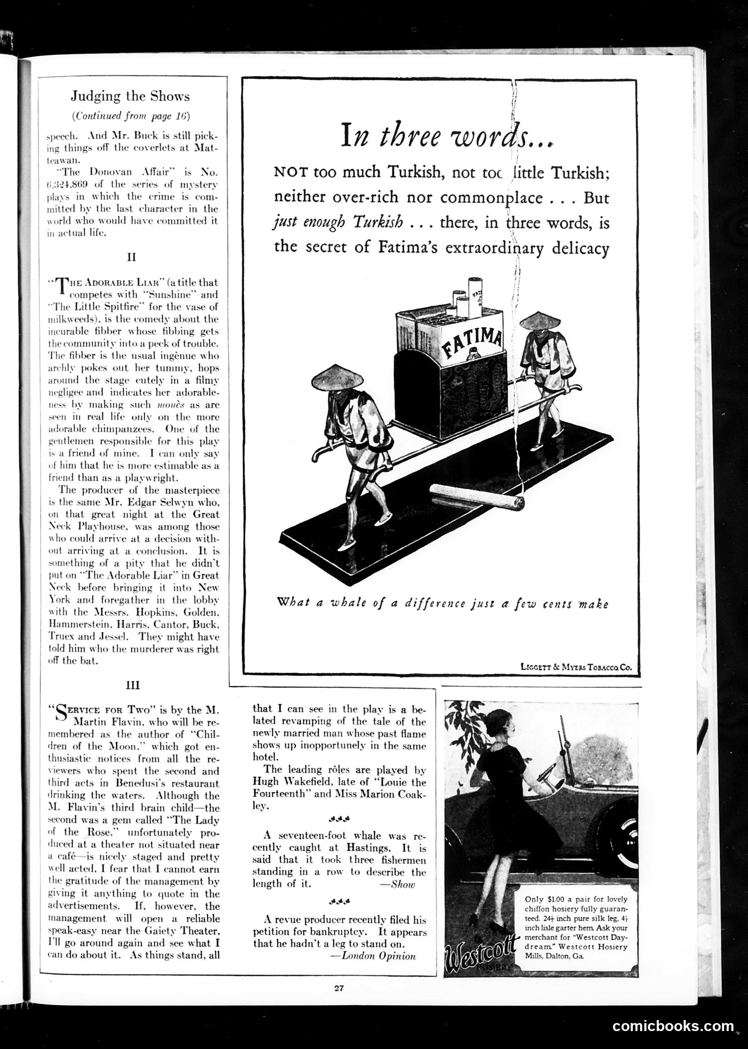 Judge — September 25, 1926 — page 29: Judge, 1926-09-25