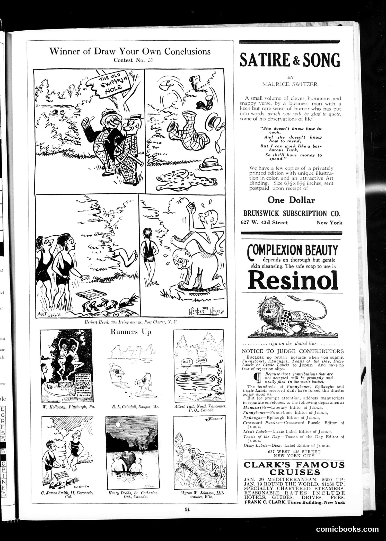 Judge — September 25, 1926 — page 33: Judge, 1926-09-25