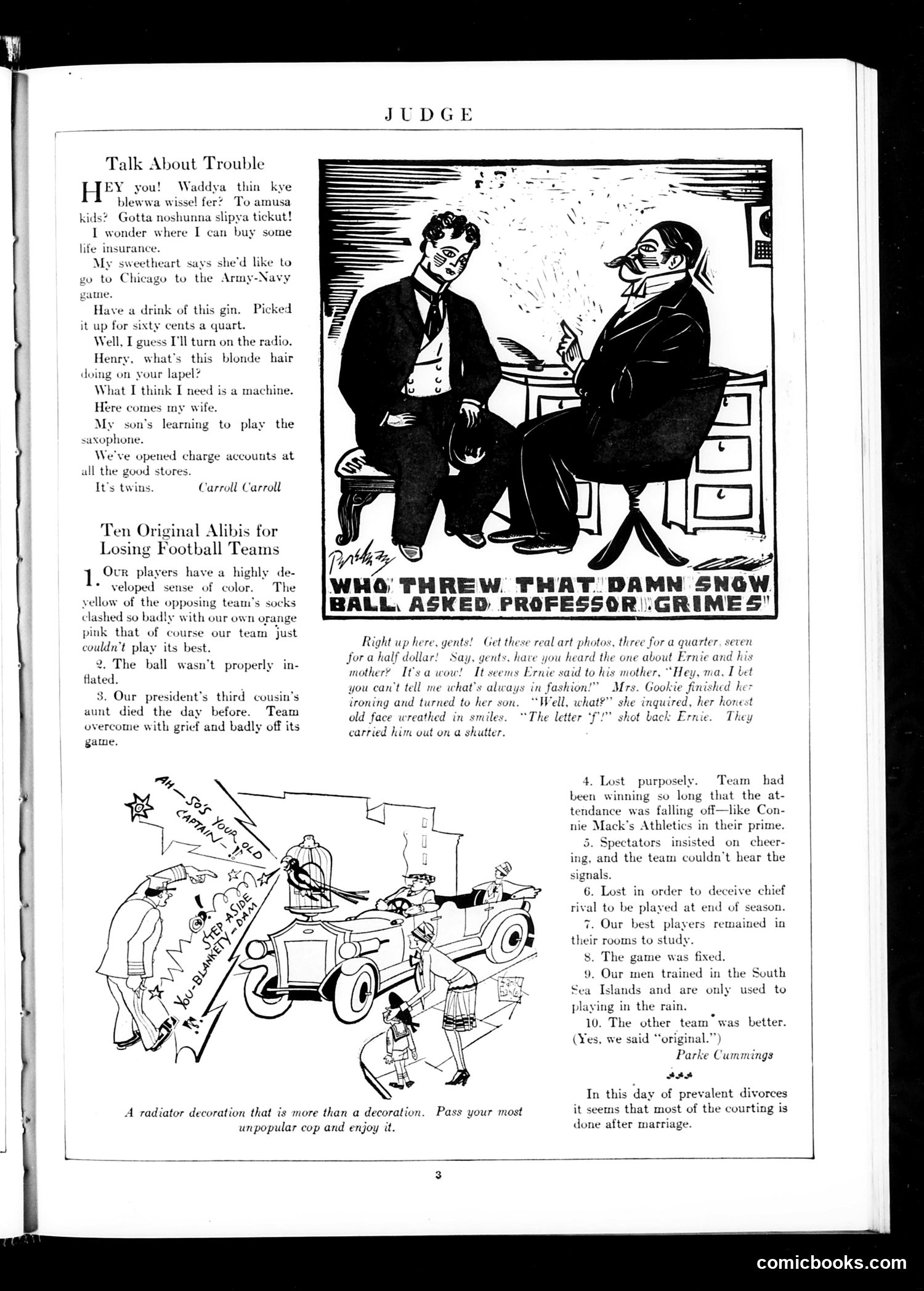 Judge — October 16, 1926 — page 5: Judge, 1926-10-16