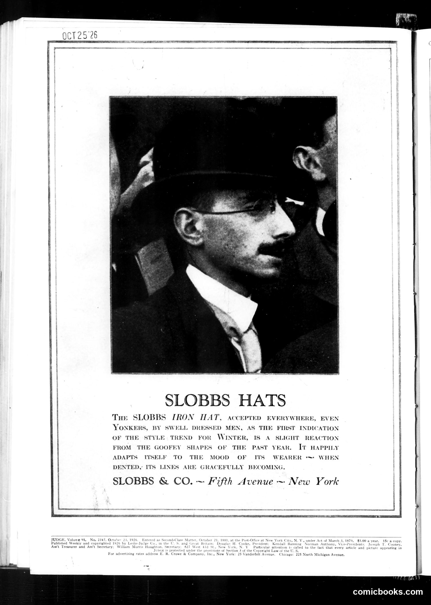 Judge — October 23, 1926 — page 2: Judge, 1926-10-23