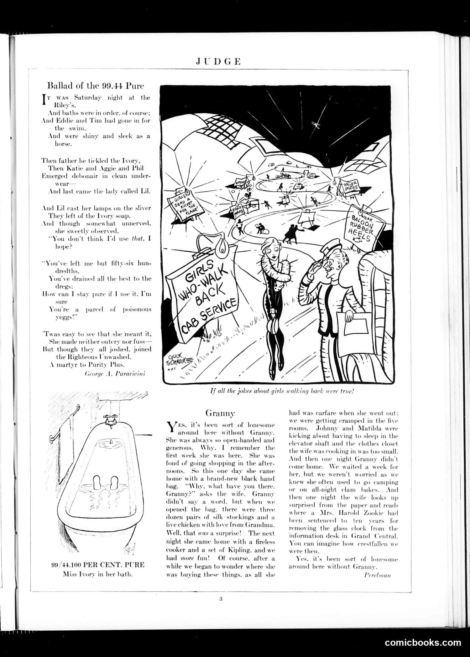 Judge — November 6, 1926 — page 5: Judge, 1926-11-06