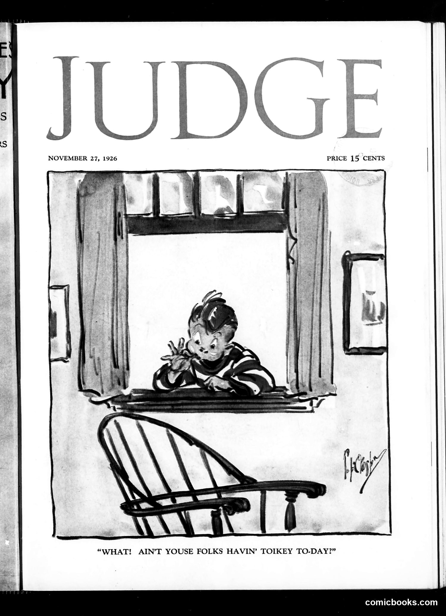 Judge — November 27, 1926 — page 1: Judge, 1926-11-27