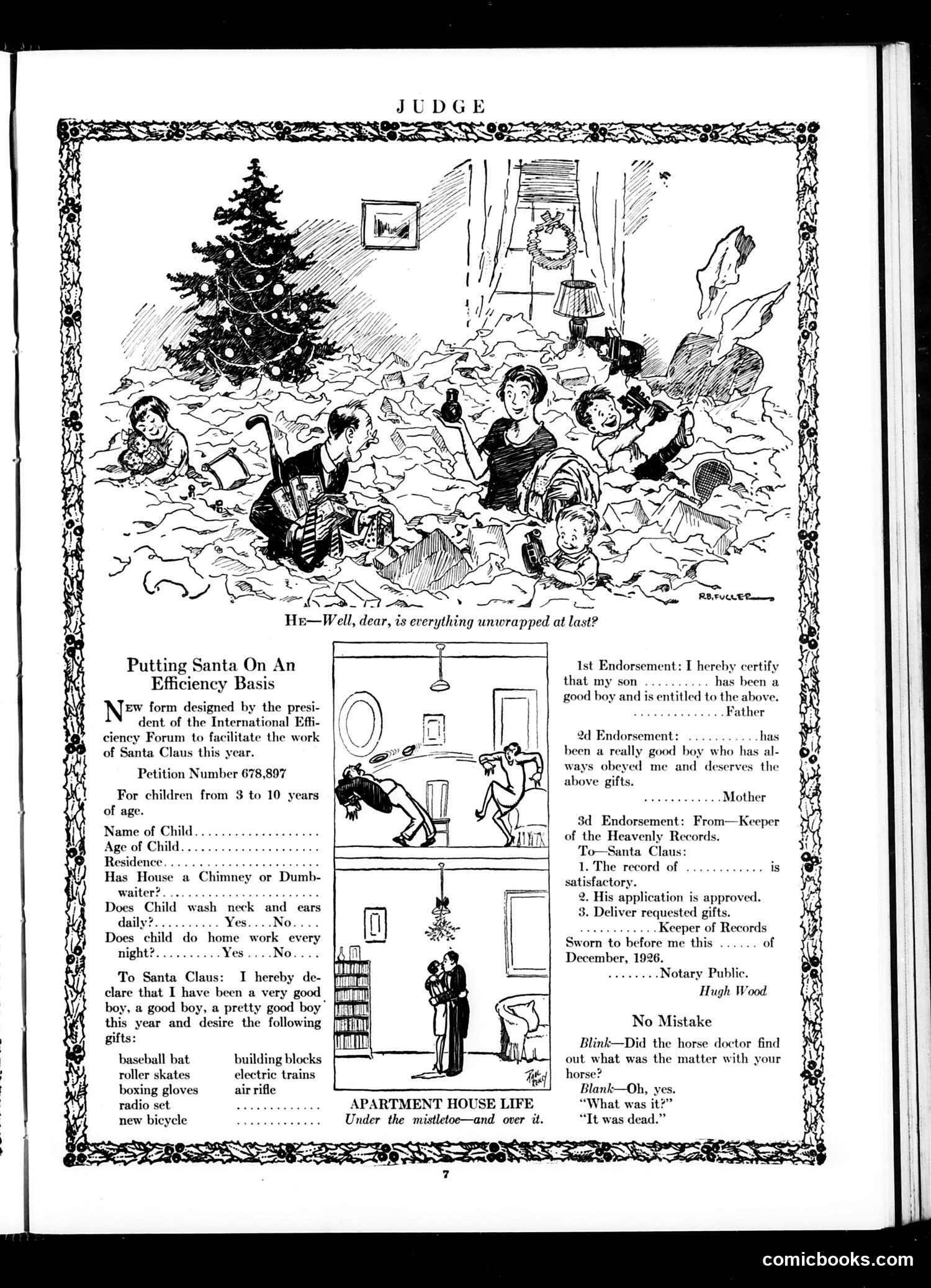 Judge — December 4, 1926 — page 9: Judge, 1926-12-04