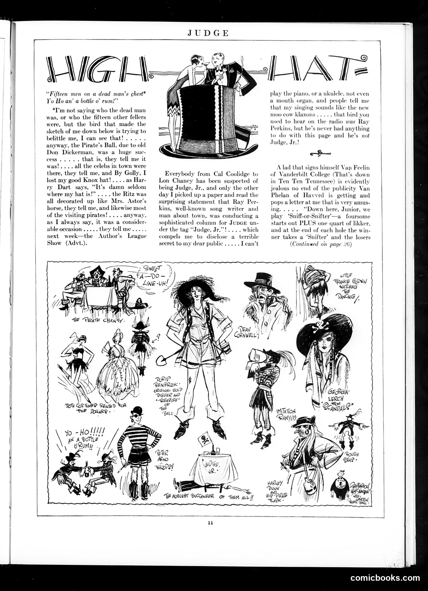 Judge — December 18, 1926 — page 13: Judge, 1926-12-18
