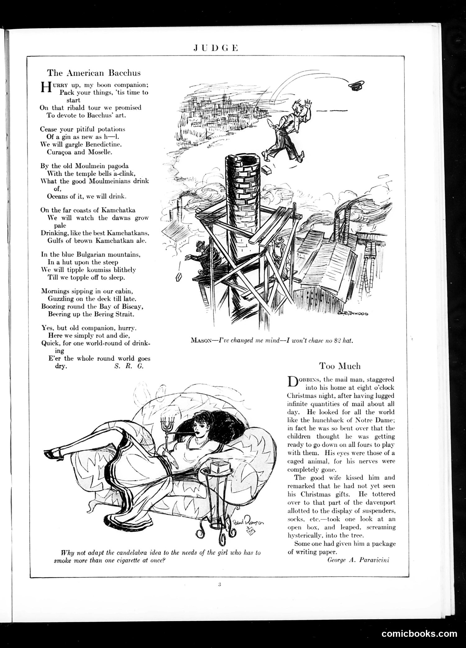 Judge — December 25, 1926 — page 5: Judge, 1926-12-25