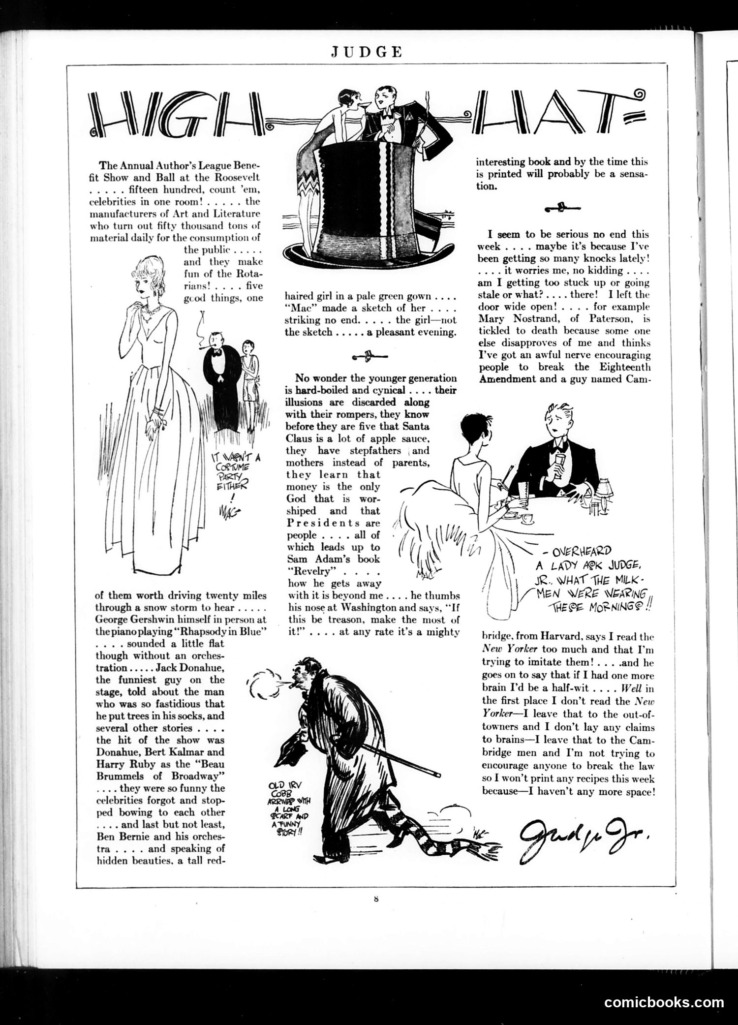 Judge — December 25, 1926 — page 10: Judge, 1926-12-25