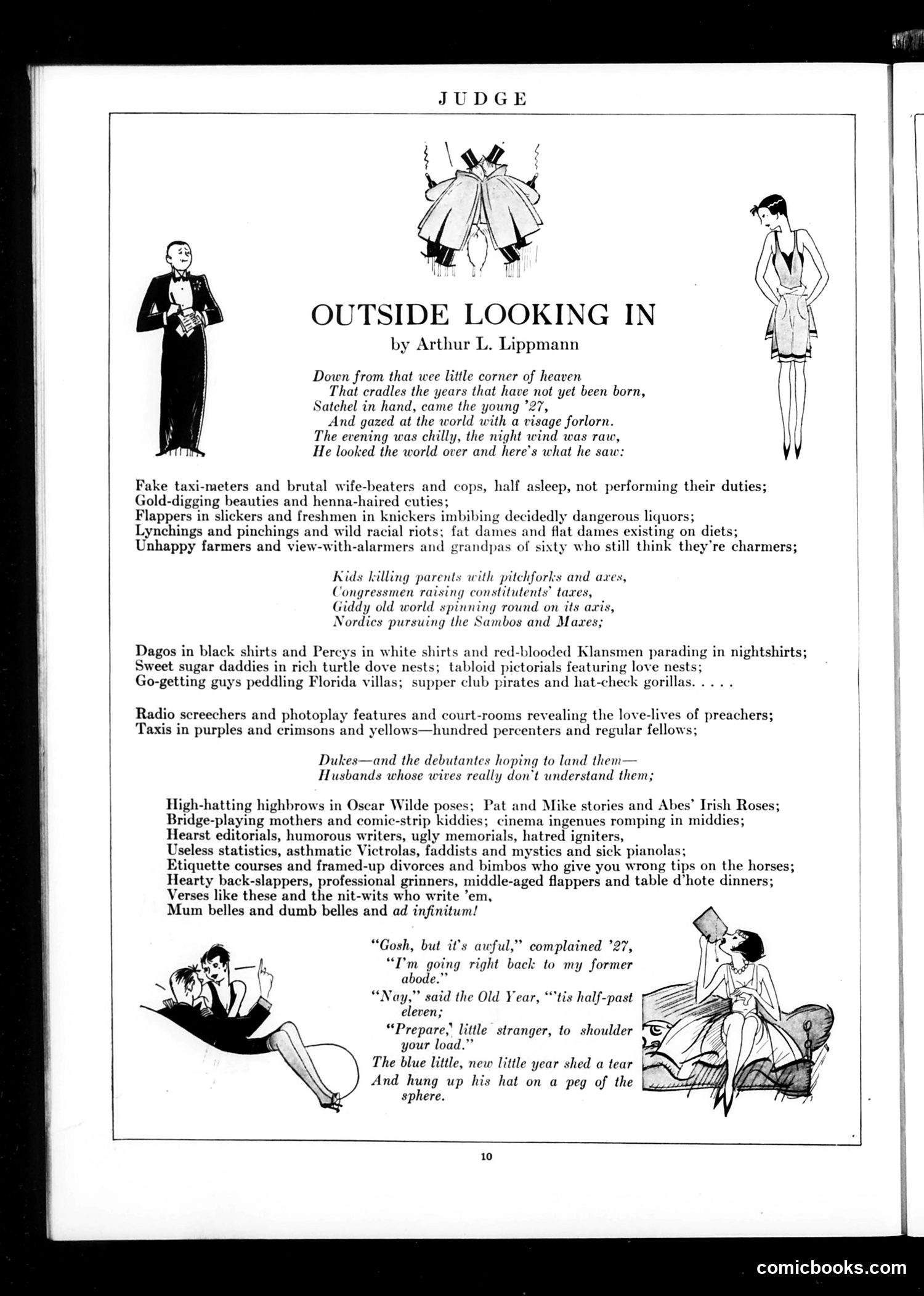 Judge — January 1, 1927 — page 12: Judge, 1927-01-01