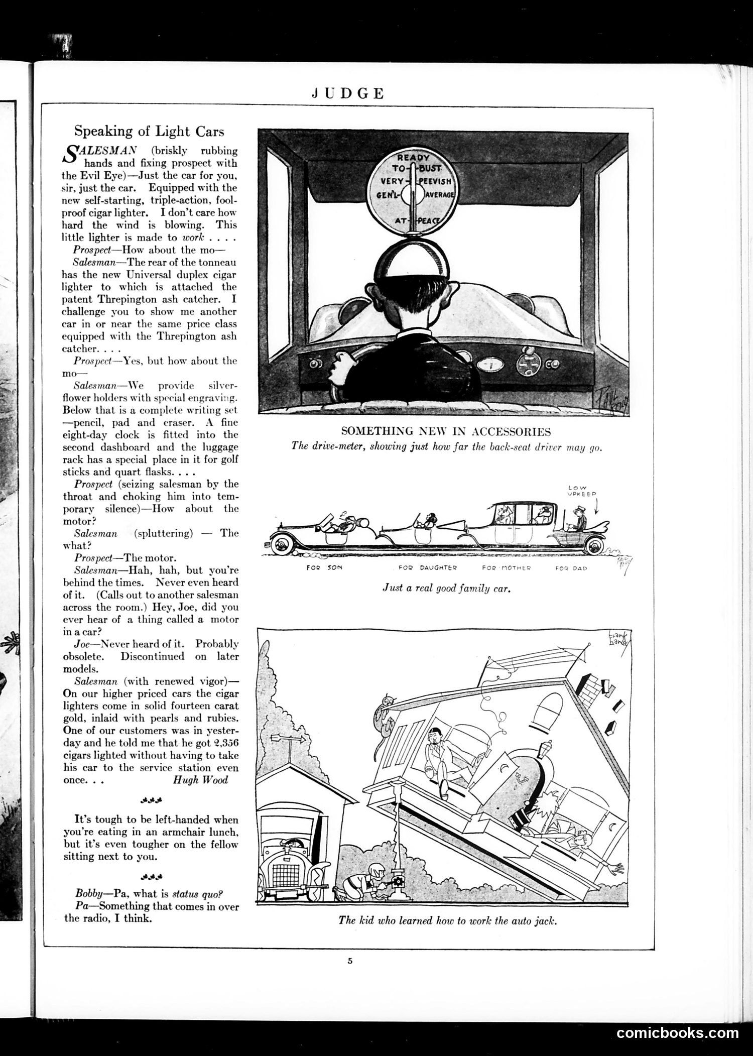 Judge — January 8, 1927 — page 7: Judge, 1927-01-08