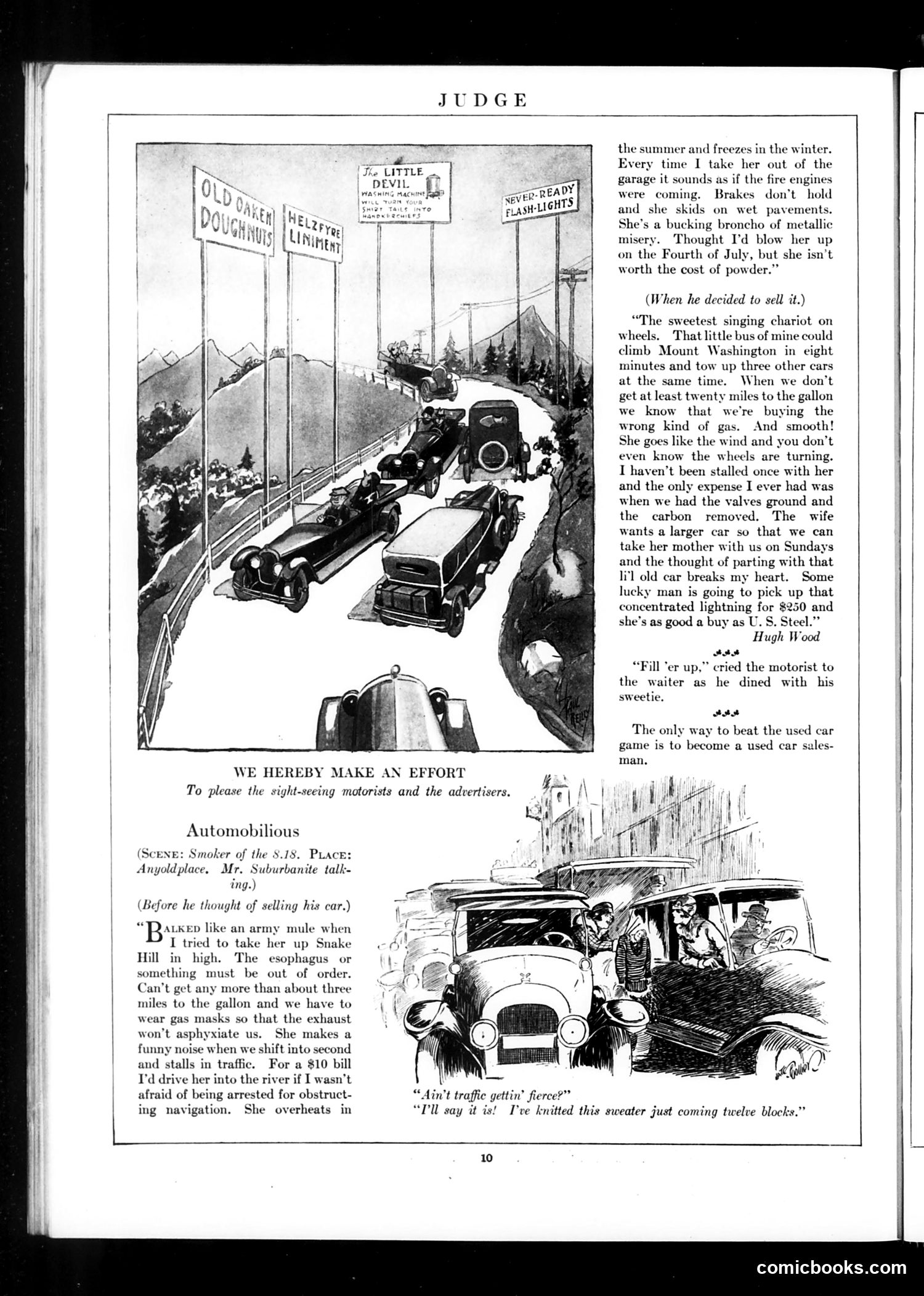 Judge — January 8, 1927 — page 12: Judge, 1927-01-08