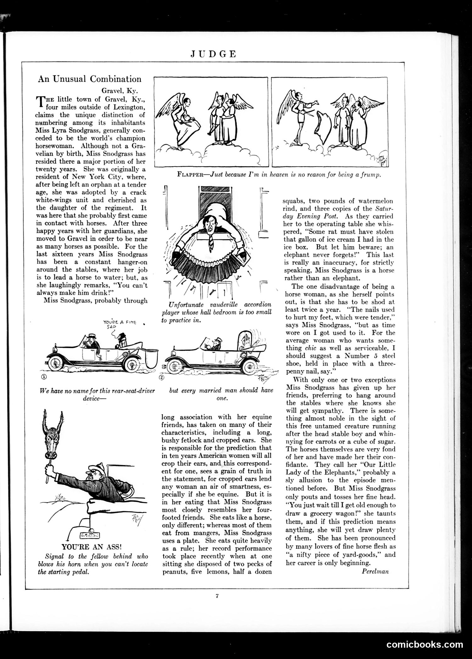 Judge — January 29, 1927 — page 9: Judge, 1927-01-29