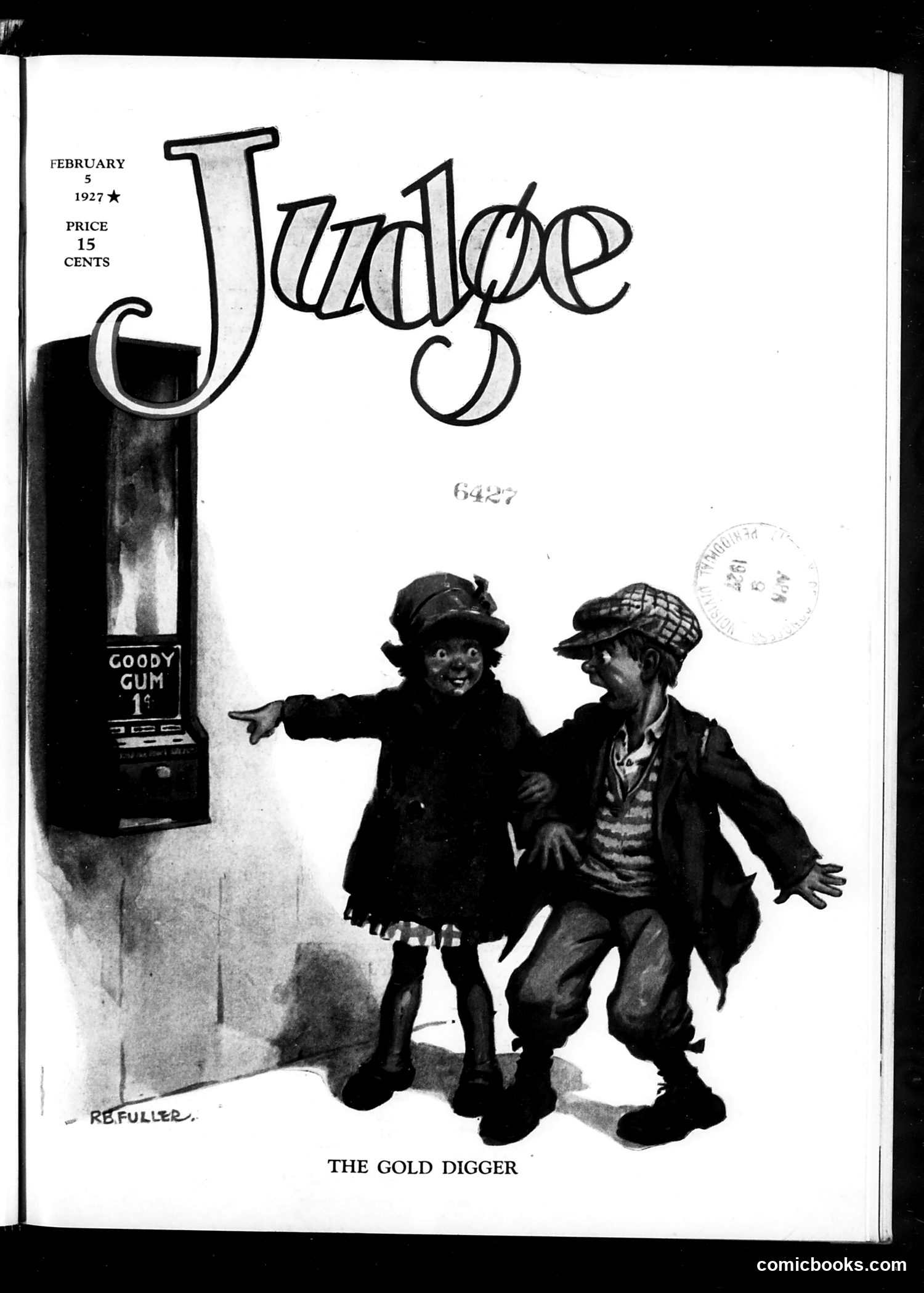 Judge — February 5, 1927 — page 1: Judge, 1927-02-05