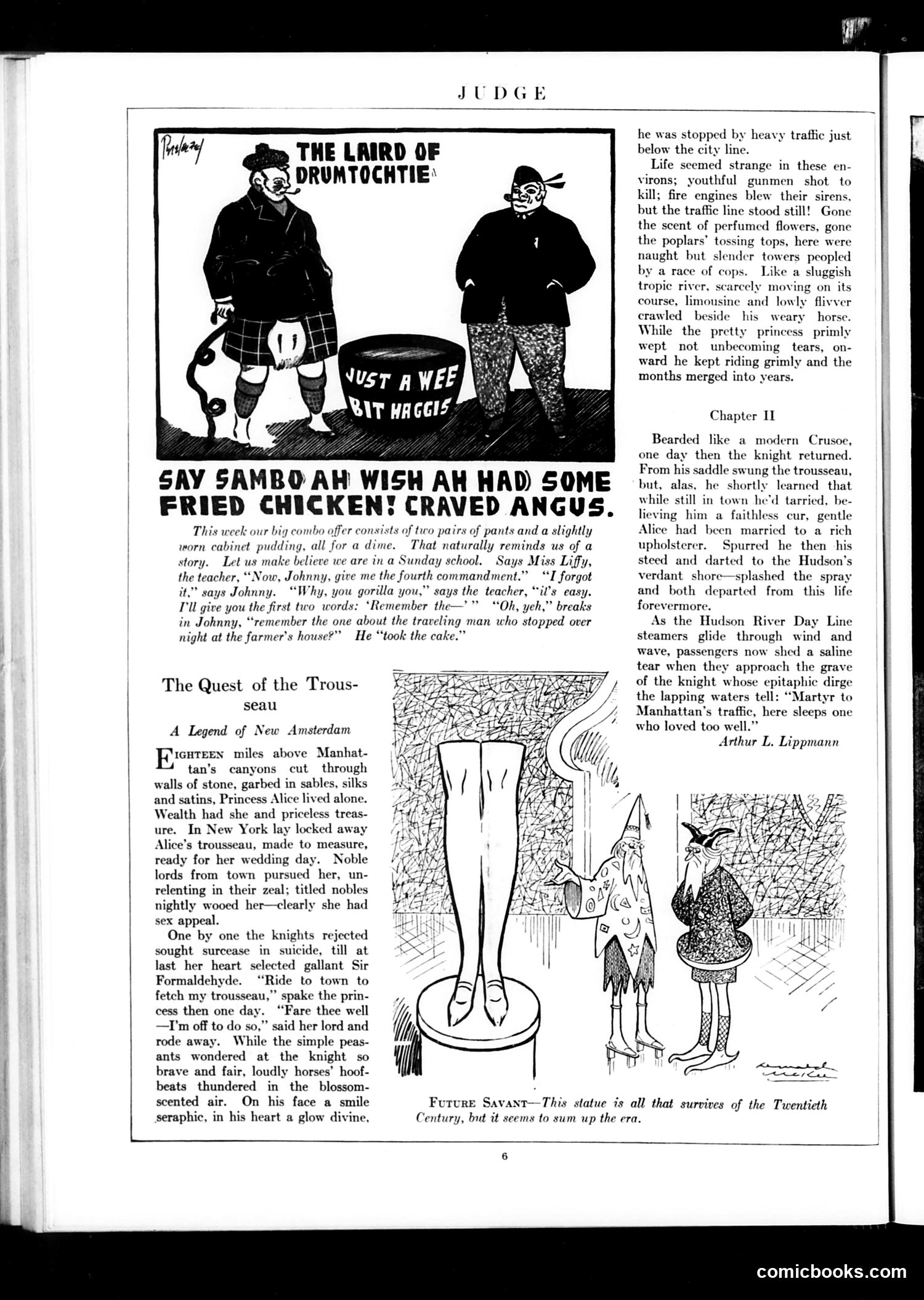 Judge — February 5, 1927 — page 8: Judge, 1927-02-05