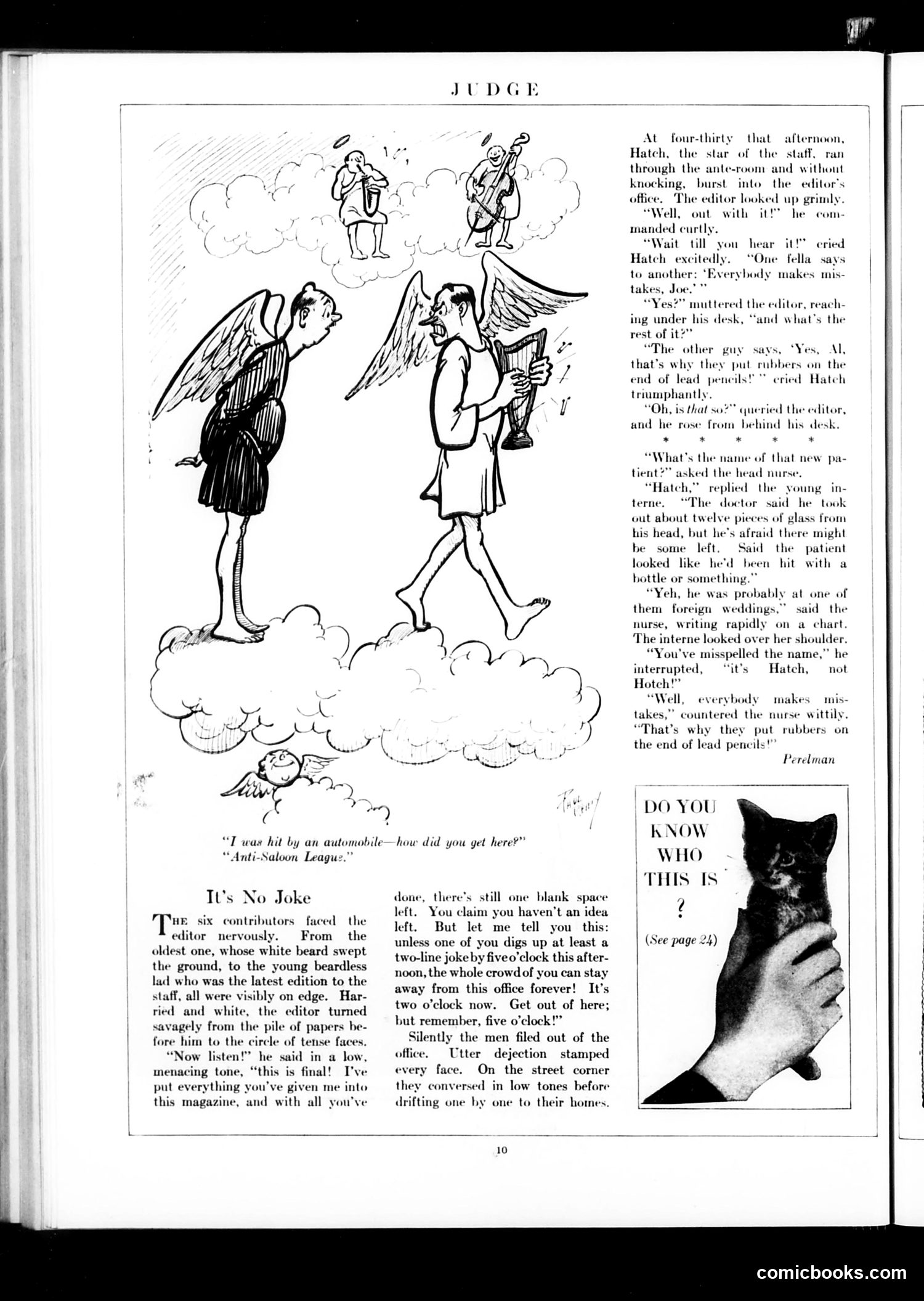 Judge — February 5, 1927 — page 12: Judge, 1927-02-05