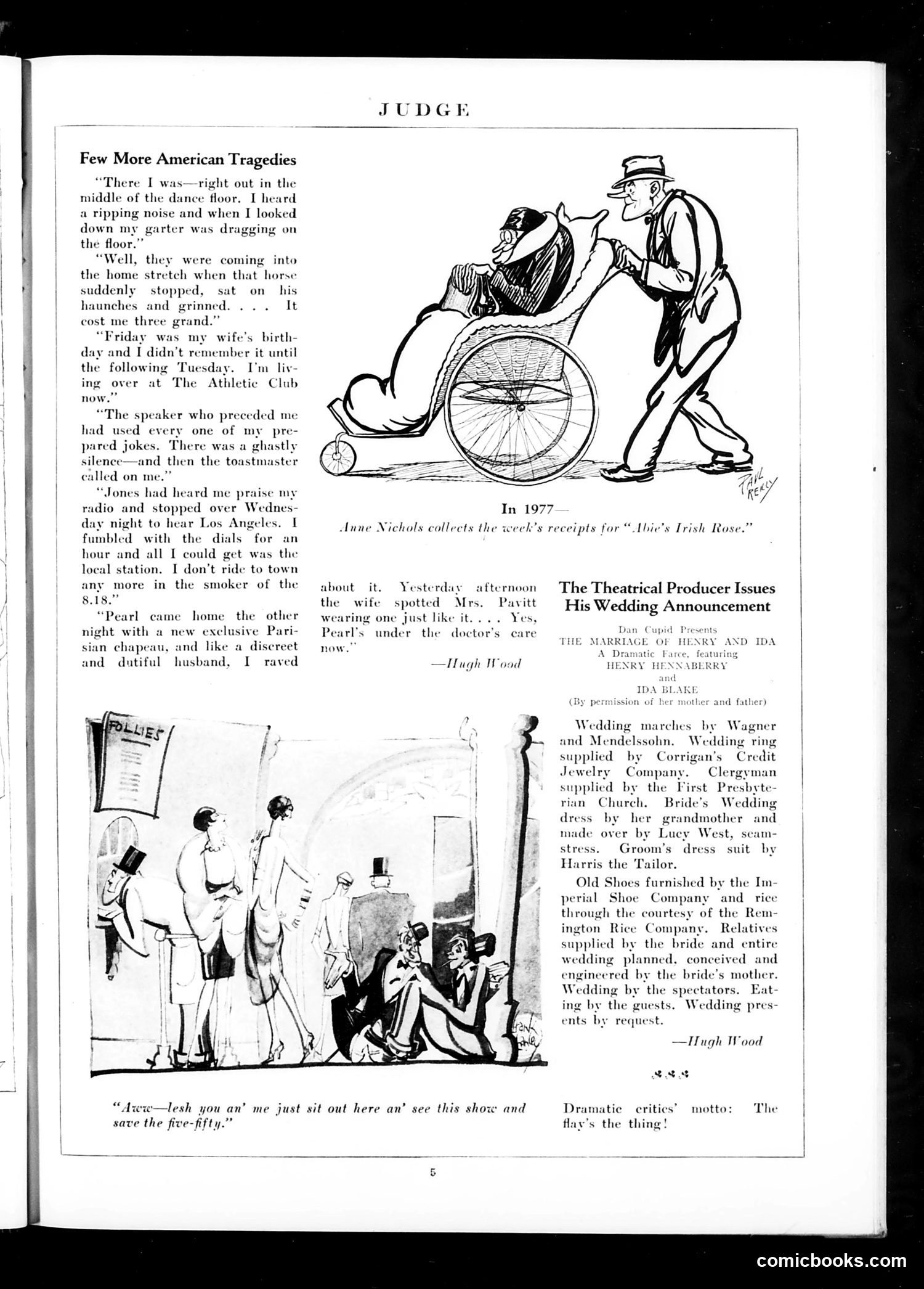 Judge — February 12, 1927 — page 7: Judge, 1927-02-12
