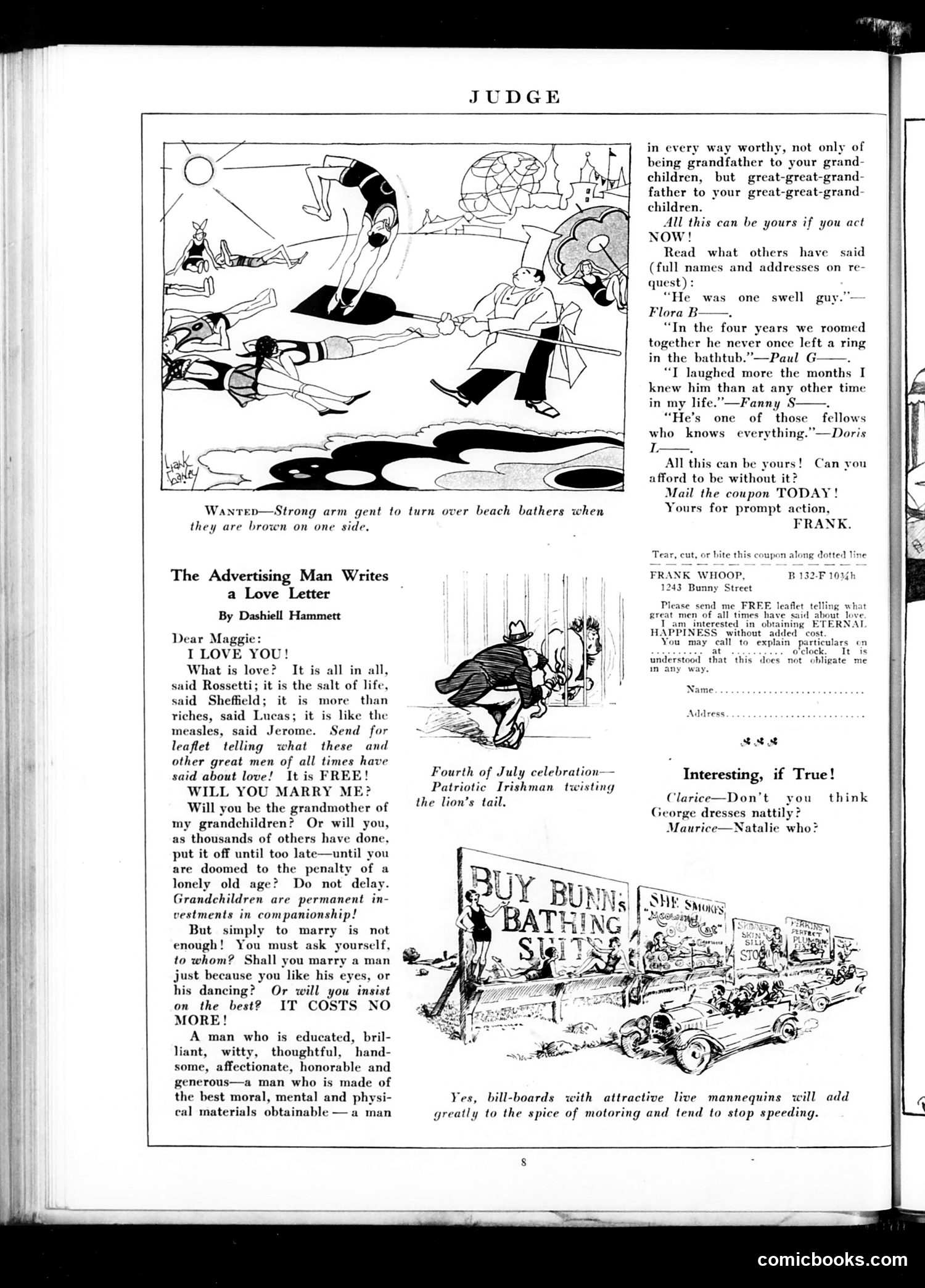 Judge — February 26, 1927 — page 10: Judge, 1927-02-26