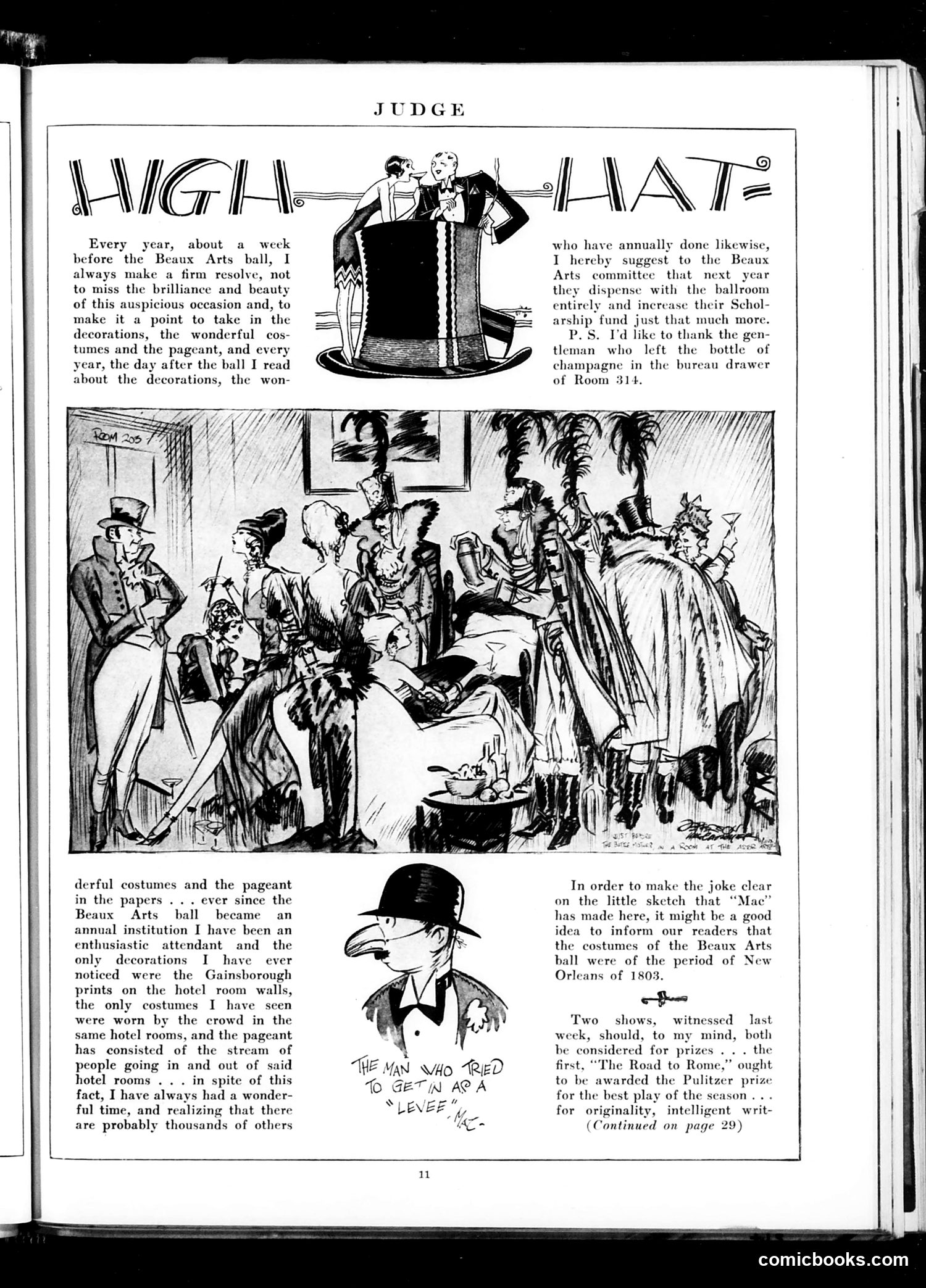 Judge — February 26, 1927 — page 13: Judge, 1927-02-26