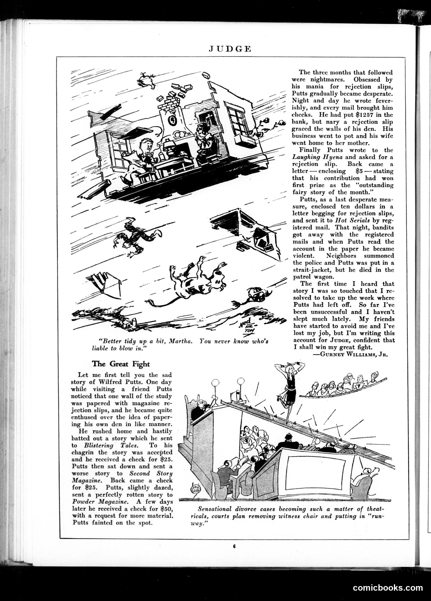 Judge — March 5, 1927 — page 8: Judge, 1927-03-05