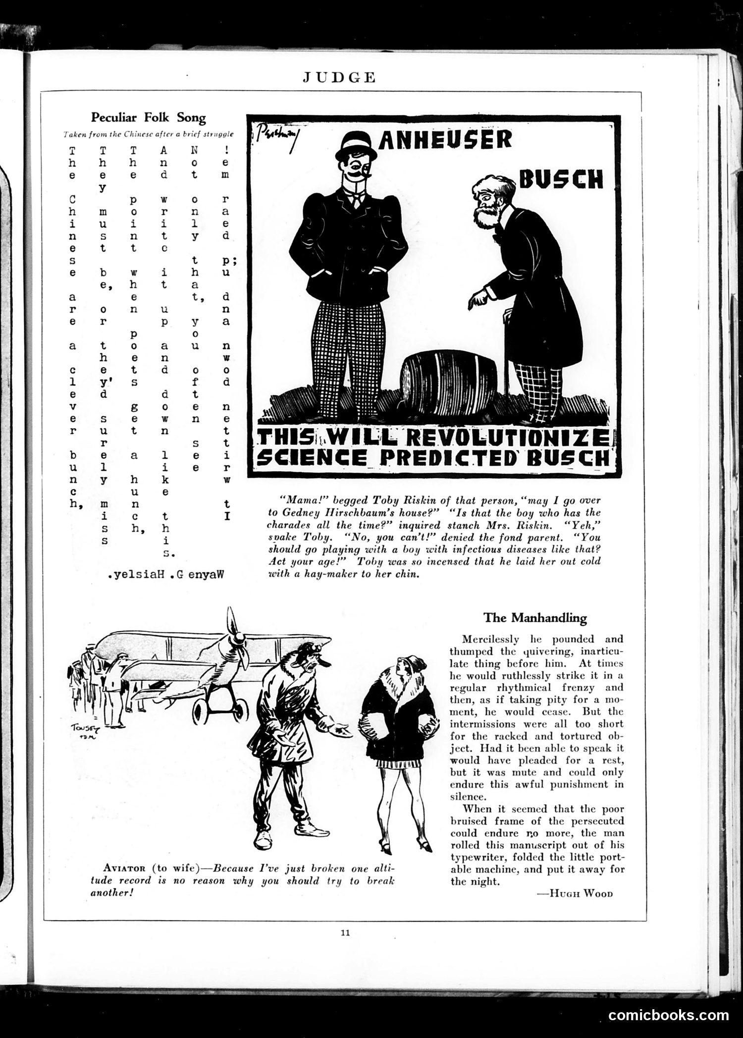 Judge — March 5, 1927 — page 11: Judge, 1927-03-05