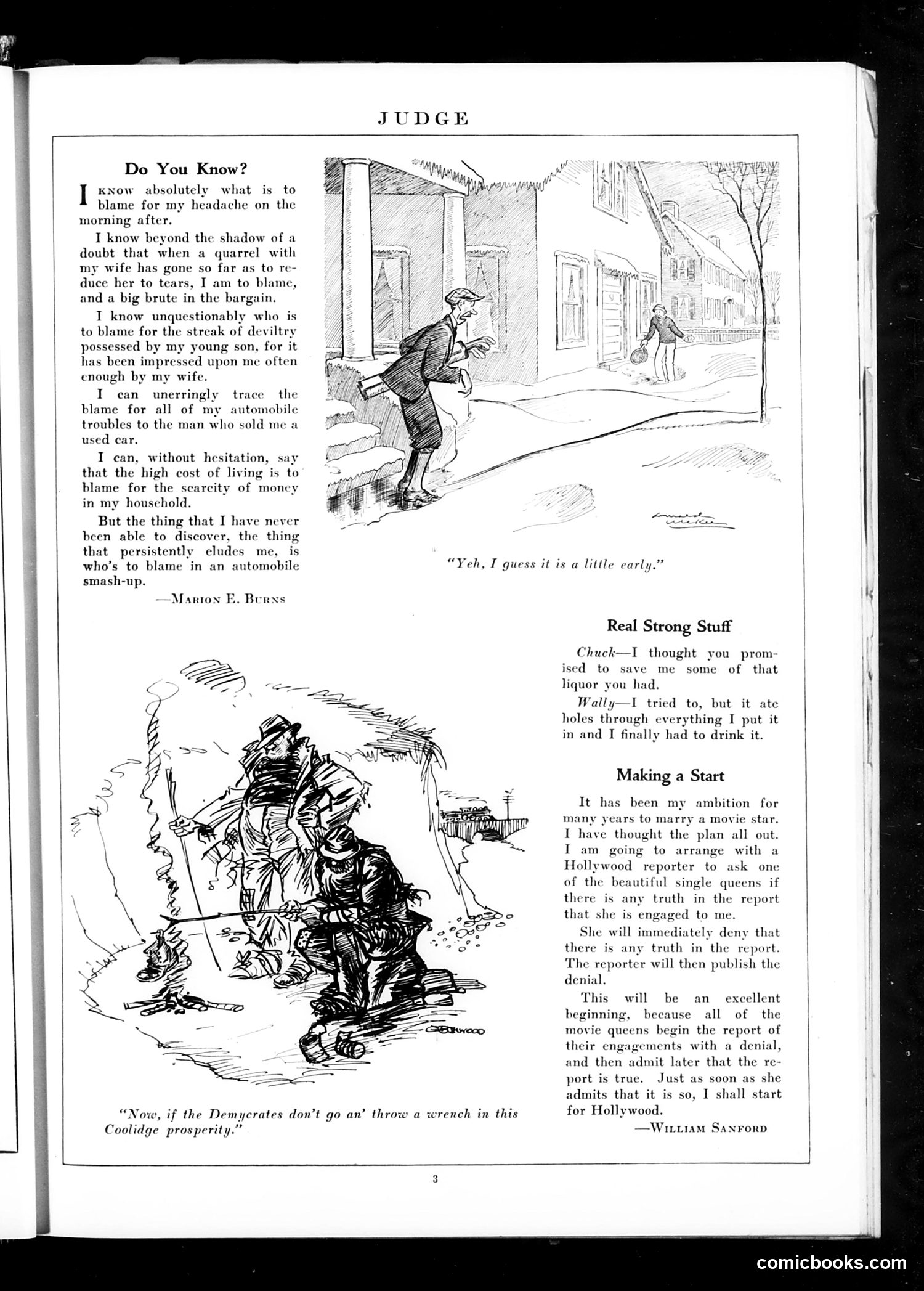 Judge — March 19, 1927 — page 5: Judge, 1927-03-19