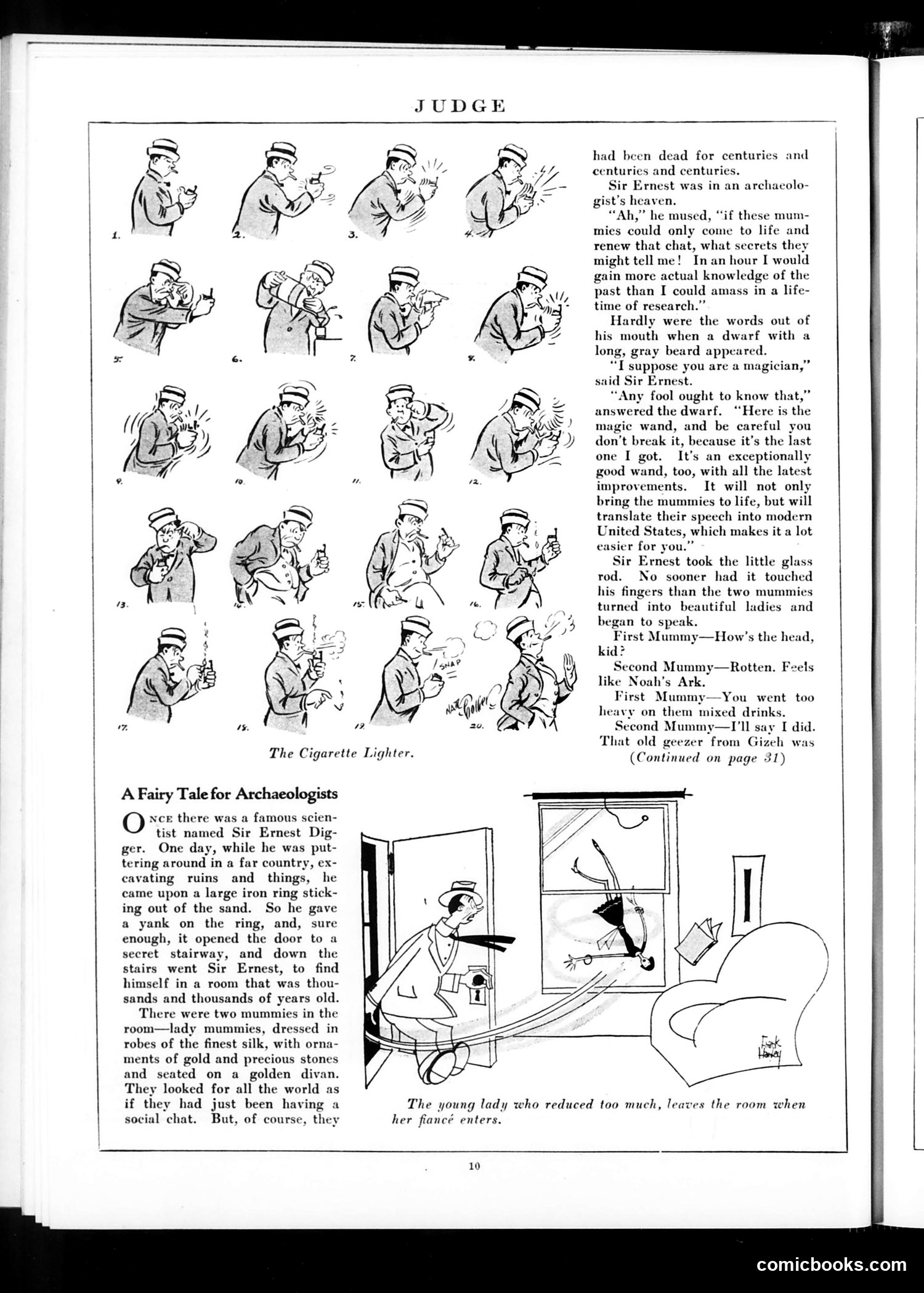Judge — March 19, 1927 — page 12: Judge, 1927-03-19