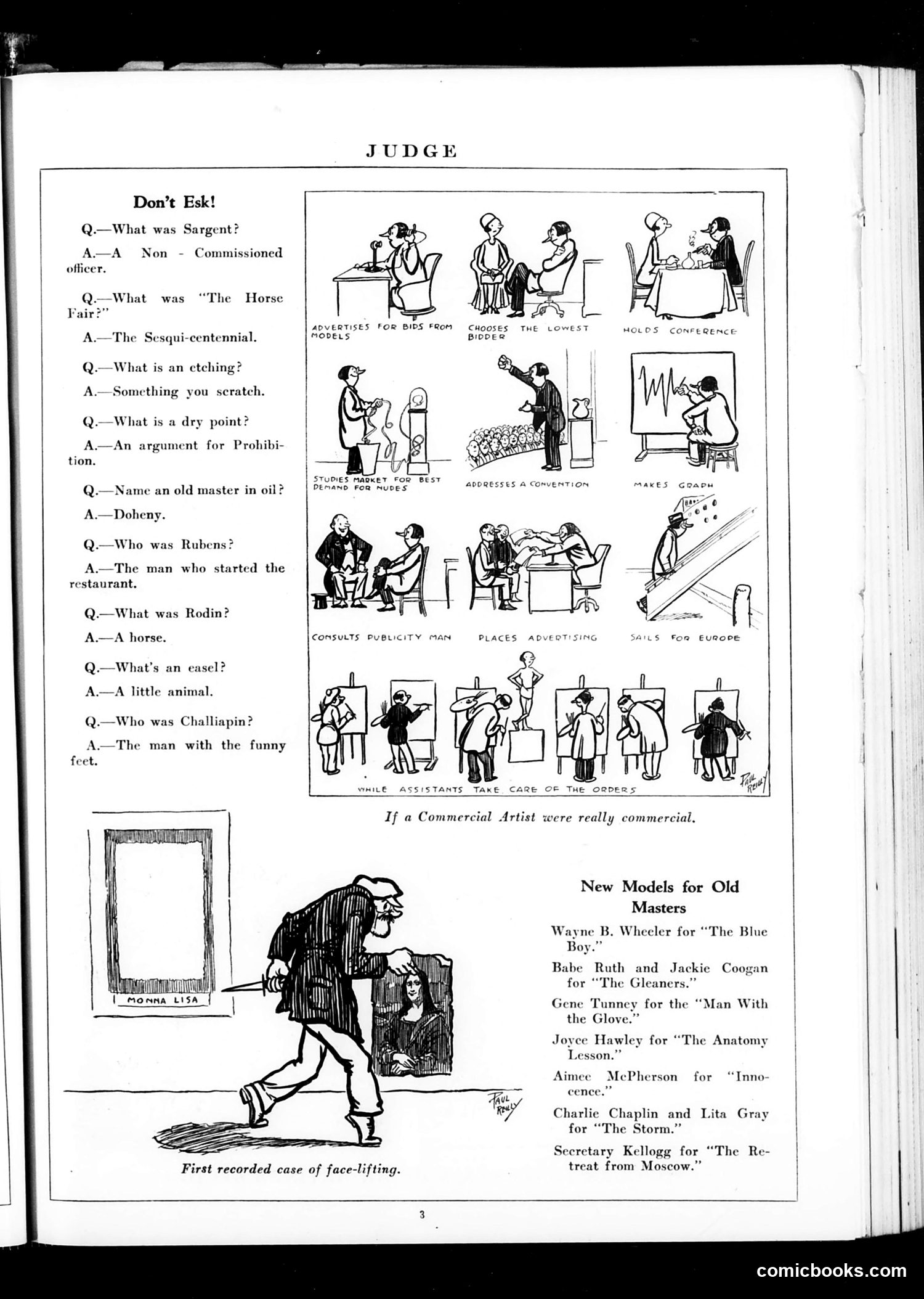Judge — March 26, 1927 — page 5: Judge, 1927-03-26