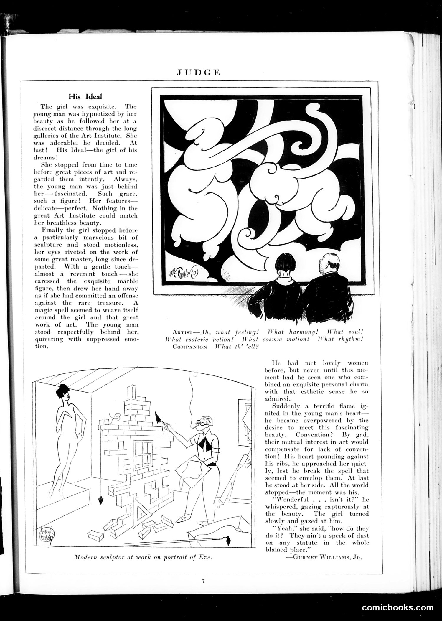 Judge — March 26, 1927 — page 9: Judge, 1927-03-26