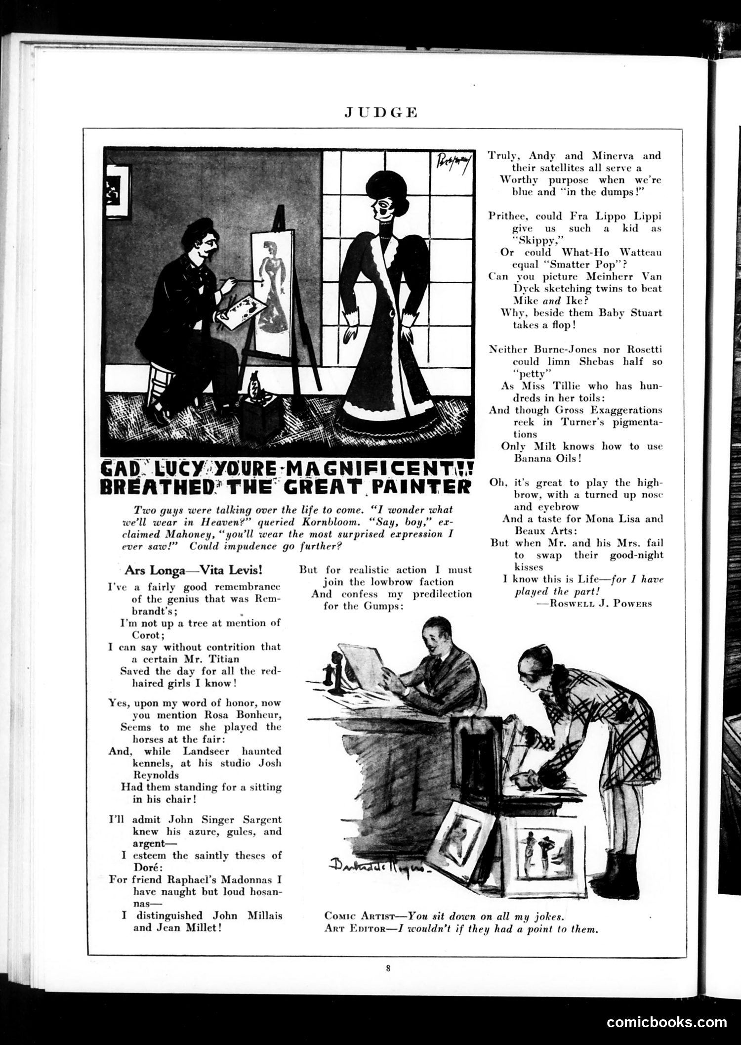 Judge — March 26, 1927 — page 10: Judge, 1927-03-26