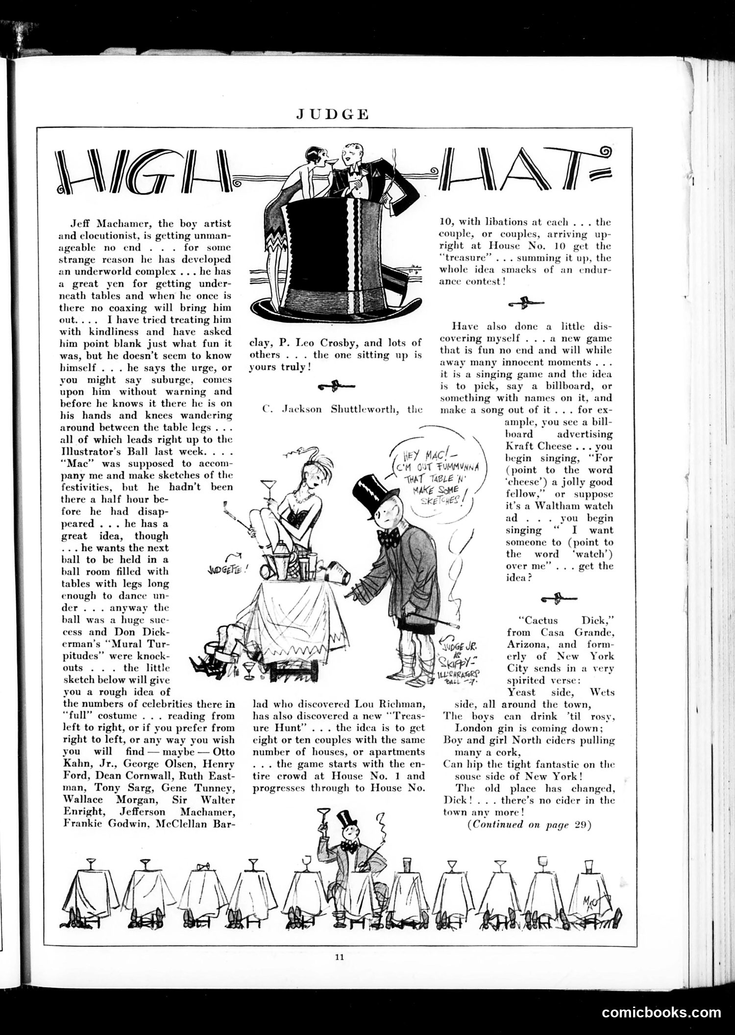 Judge — March 26, 1927 — page 13: Judge, 1927-03-26