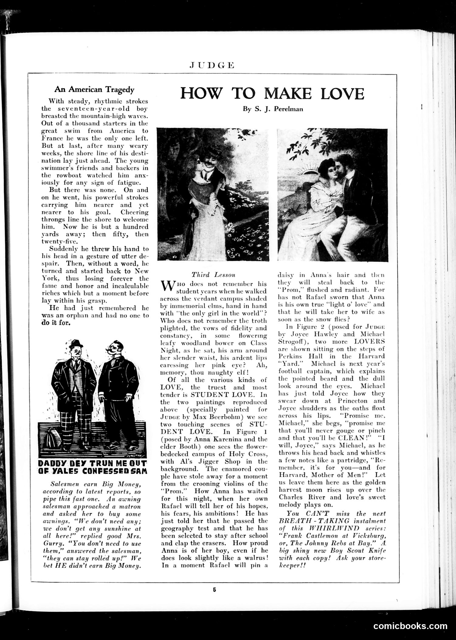 Judge — April 2, 1927 — page 7: Judge, 1927-04-02