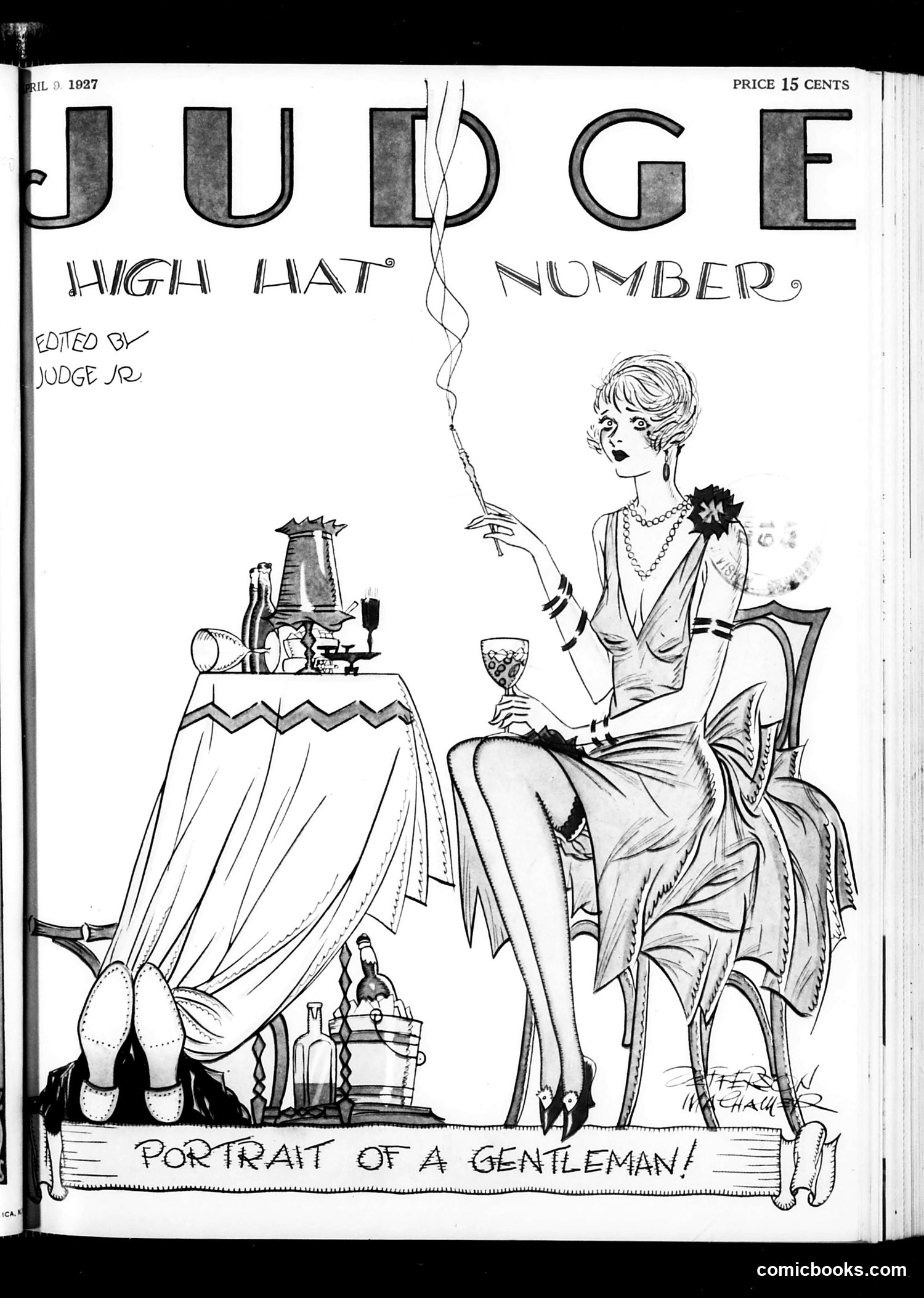 Judge — April 9, 1927 — page 1: Judge, 1927-04-09